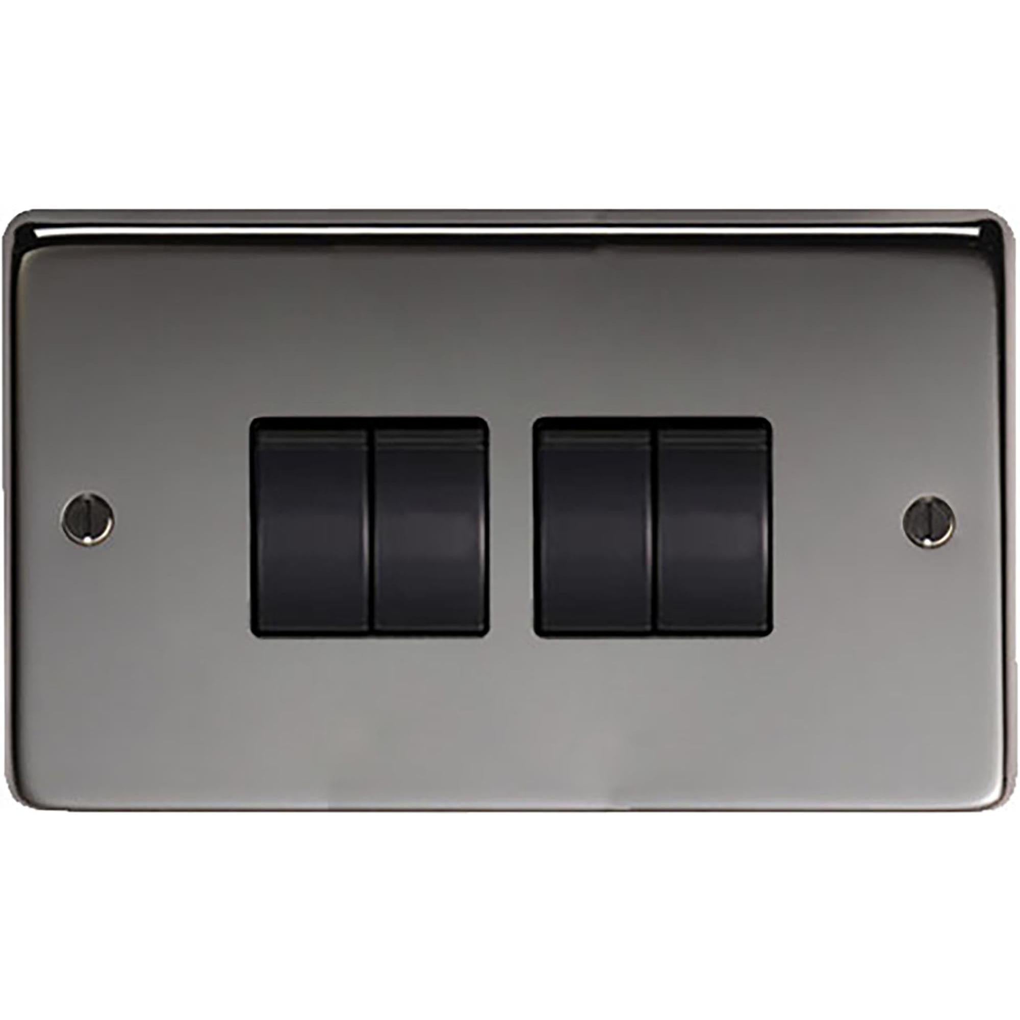 BN Quad 10 Amp Switch | From The Anvil - Electrical Switches & Sockets - From The Anvil - Yester Home