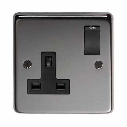 BN Single 13 Amp Switched Socket | From The Anvil-Electrical Switches & Sockets-Yester Home