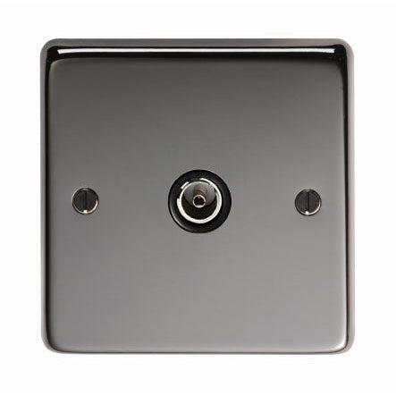 BN Single TV Socket | From The Anvil-Electrical Switches & Sockets-Yester Home