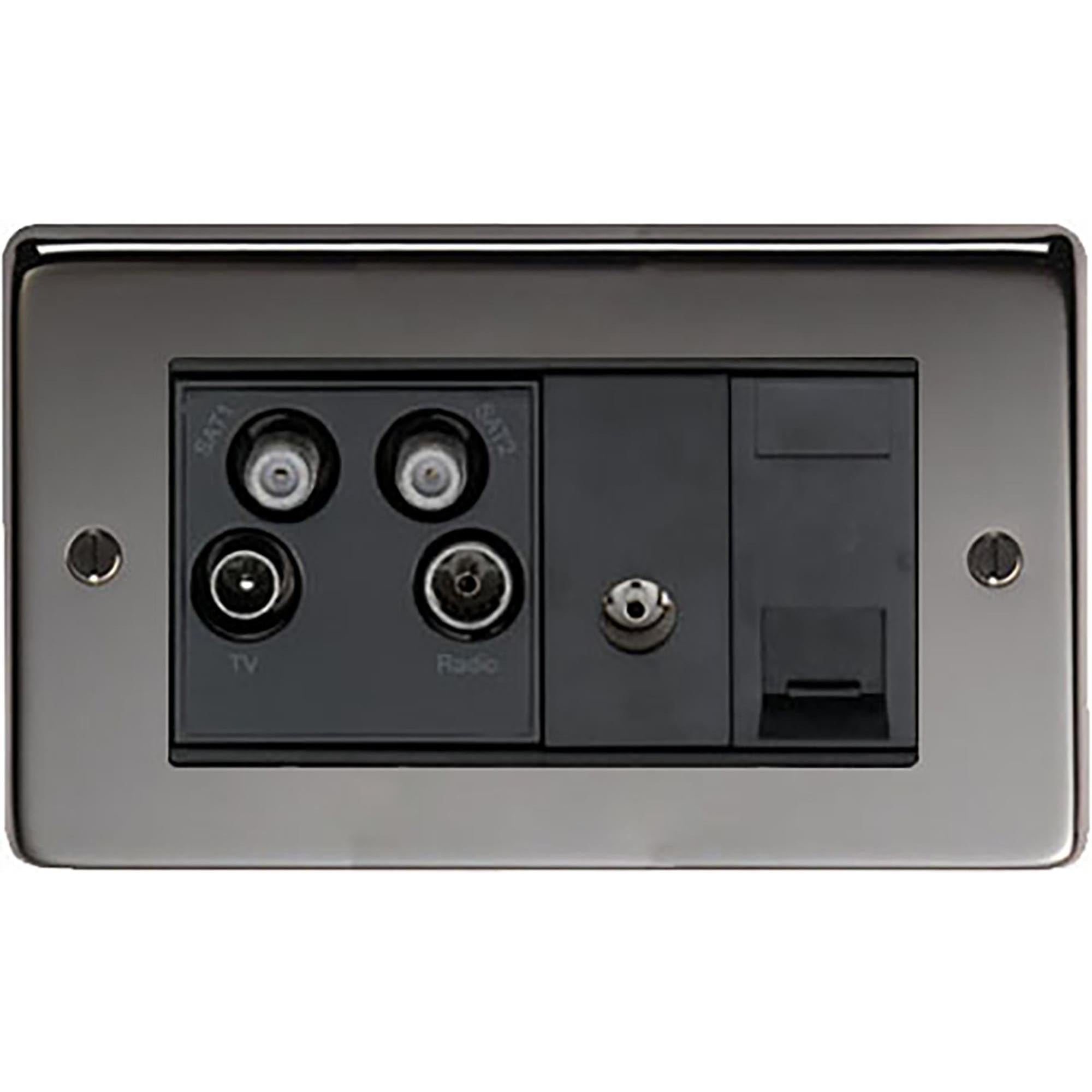BN Sky Plus Socket | From The Anvil - Electrical Switches & Sockets - From The Anvil - Yester Home