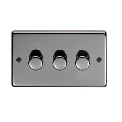 BN Triple LED Dimmer Switch | From The Anvil-Electrical Switches & Sockets-Yester Home