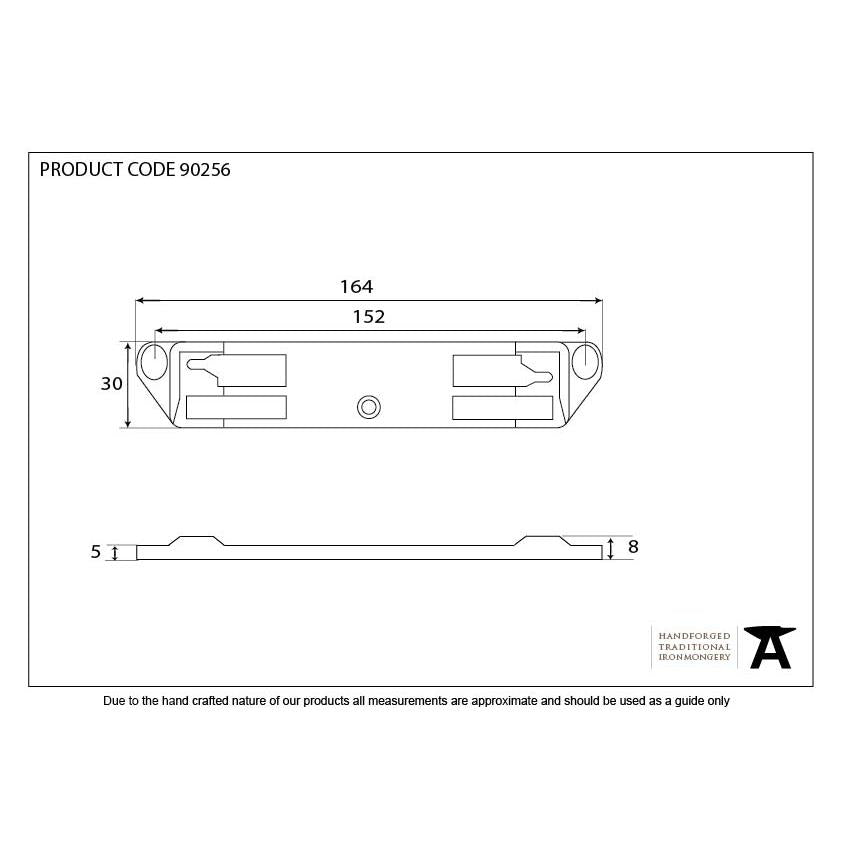 BZP Excal - Raised Centre Keep | From The Anvil - Multi-Point Locks - From The Anvil - Yester Home