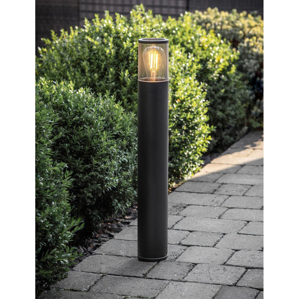 Balham Path Light in Black - Aluminium-Path Lights-Yester Home
