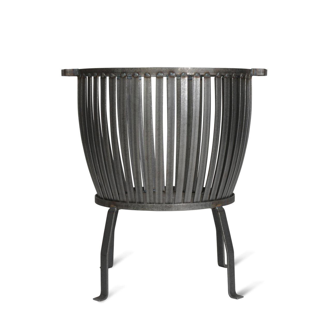 Barrington Fire Pit, Large - Steel-Fire Pits & Braziers-Yester Home