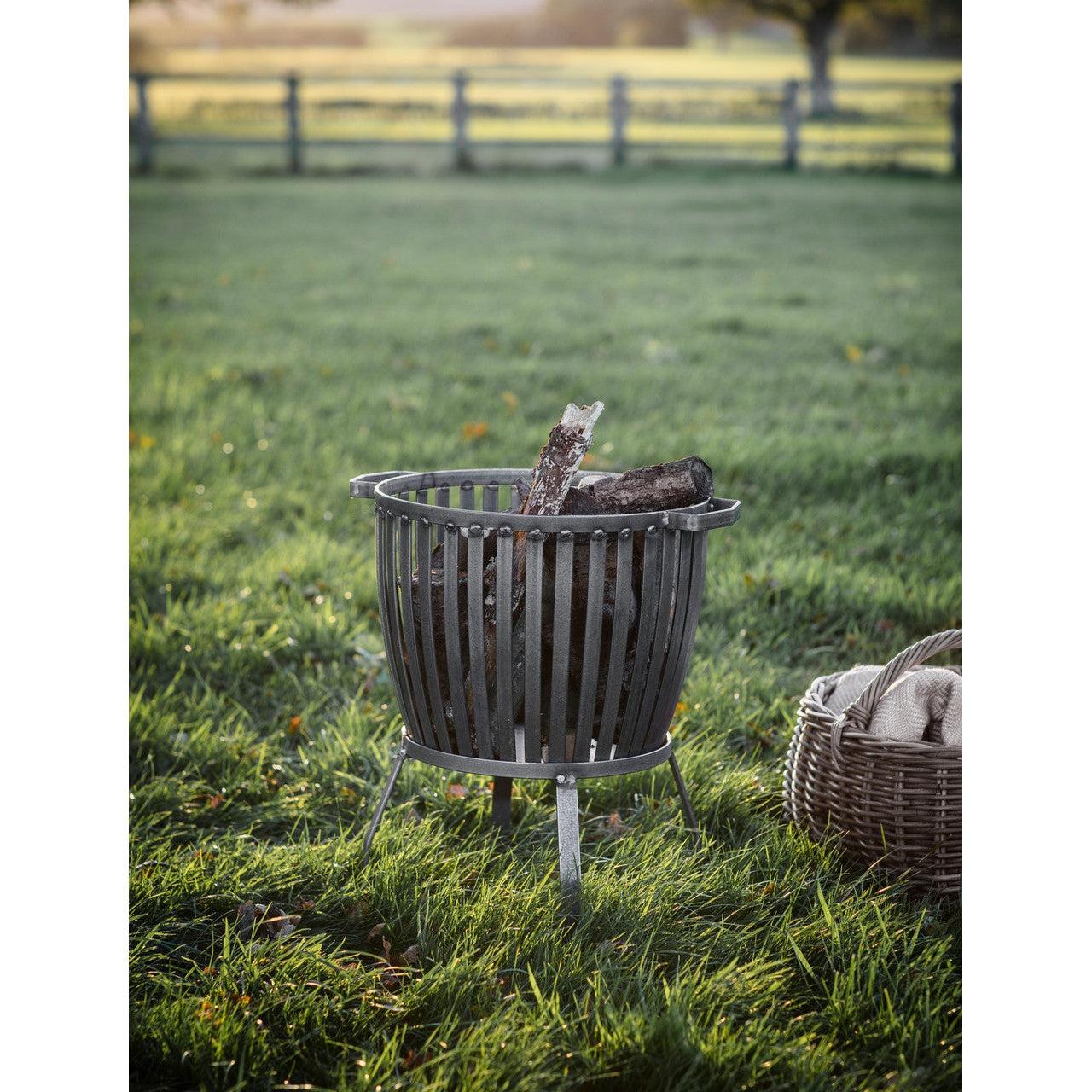 Barrington Fire Pit, Small - Steel-Fire Pits & Braziers-Yester Home
