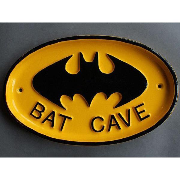 Bat Cave Sign-Humour Sign-Yester Home