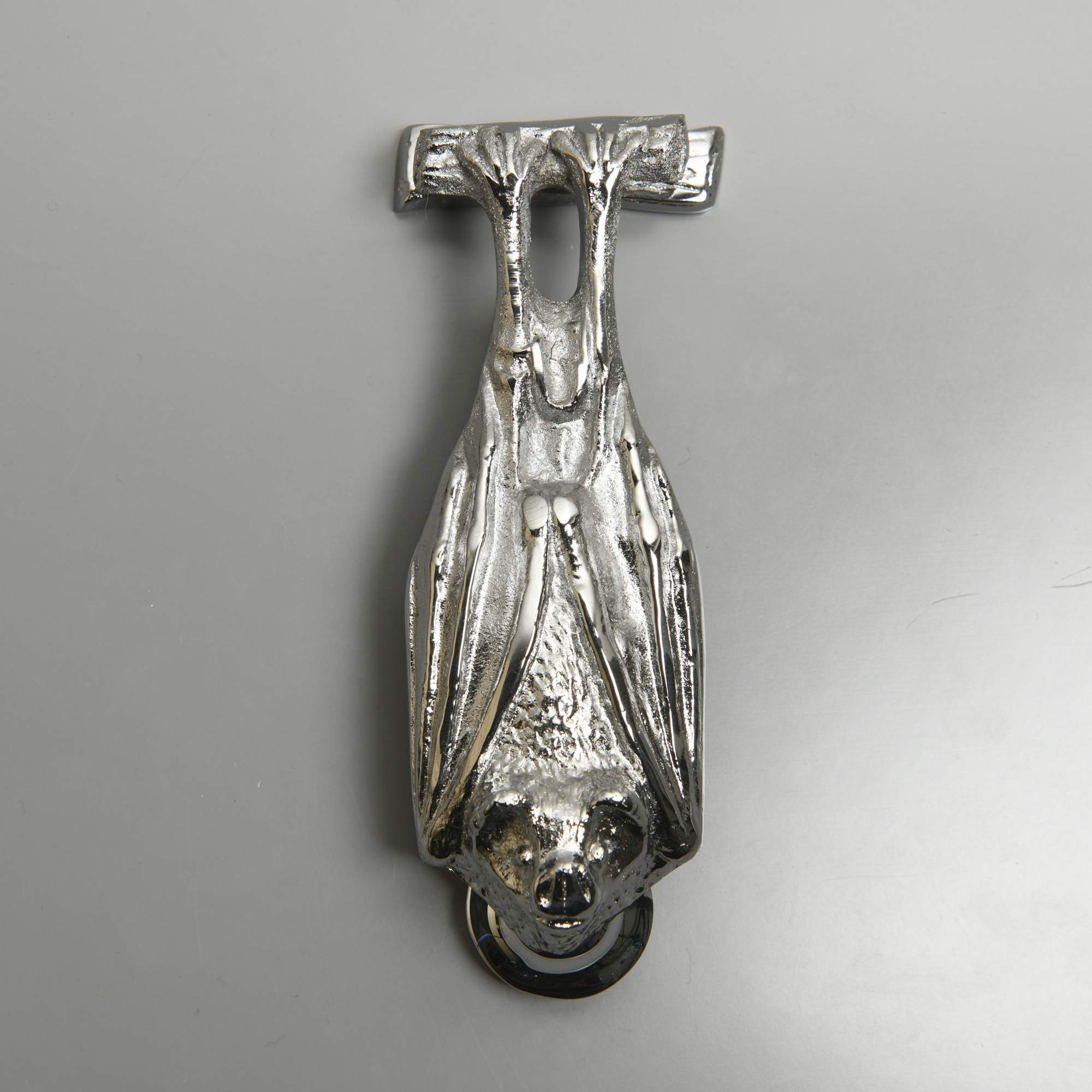 Bat Door Knocker | Solid Brass-Door Knocker-Yester Home