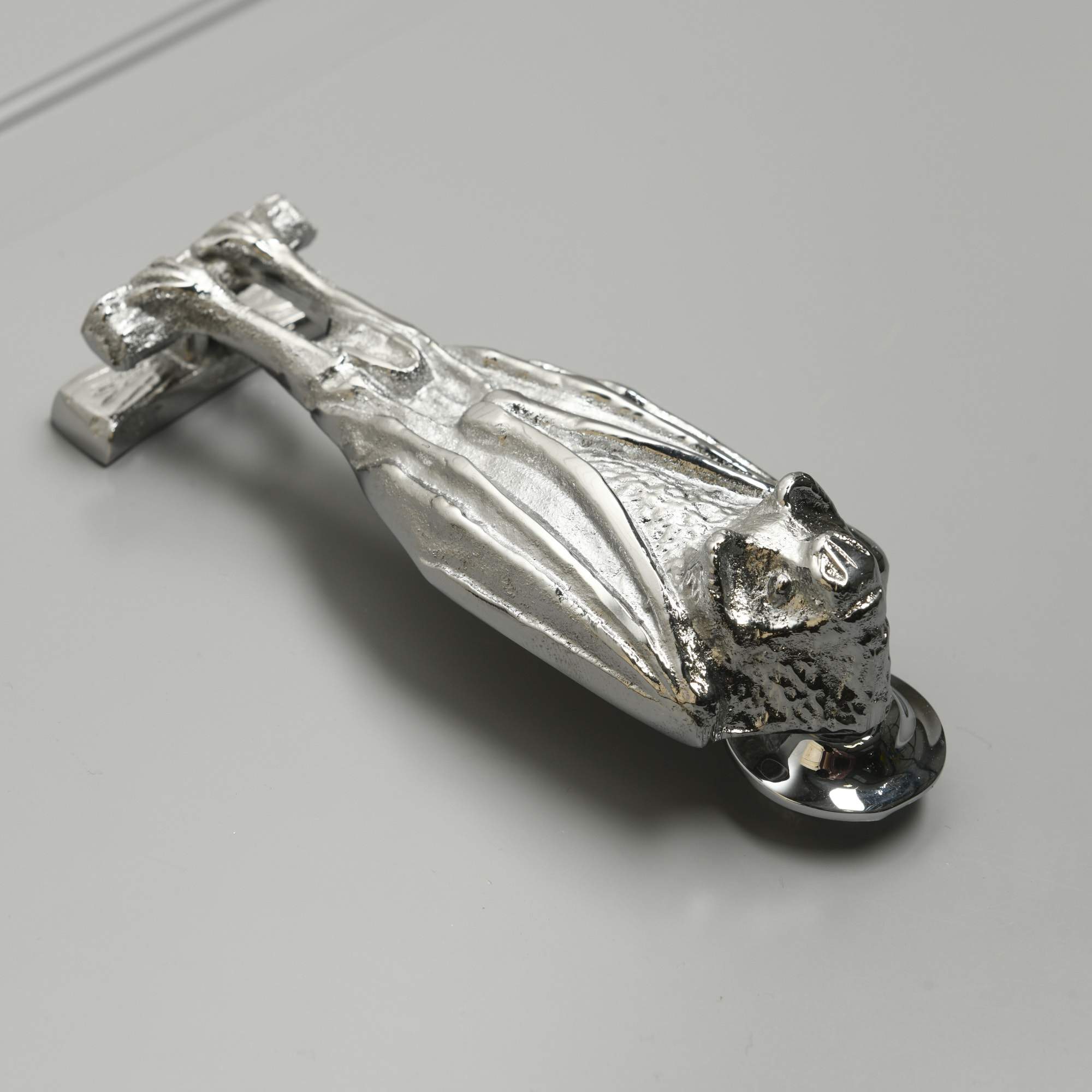 Bat Door Knocker | Solid Brass-Door Knocker-Yester Home