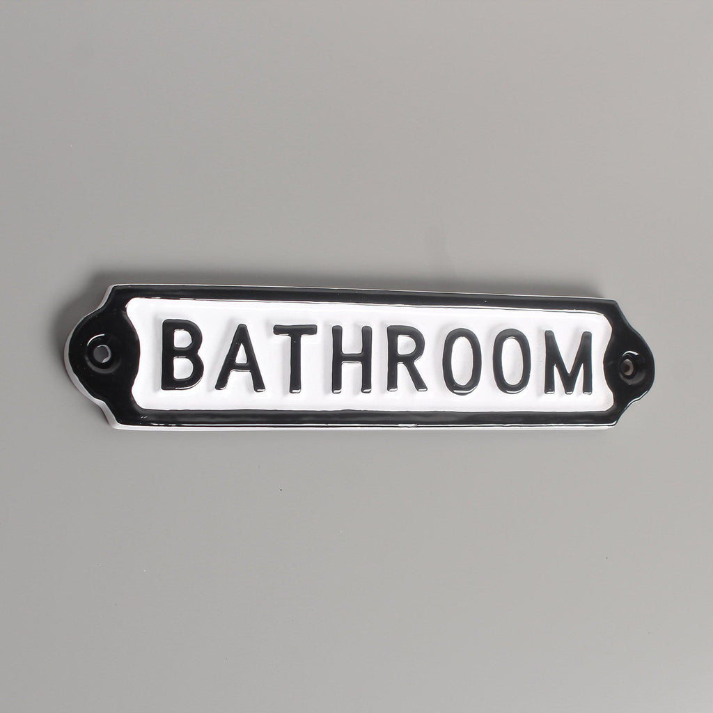 Bathroom Door Sign-Toilet Sign-Yester Home