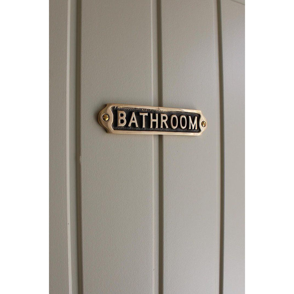 Bathroom Door Sign-Toilet Sign-Yester Home