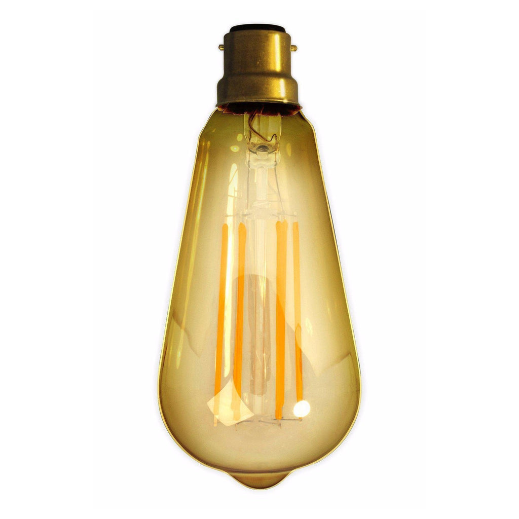 Bayonet 4W LED Edison Squirrel Cage Gold Filament Bulb-LED Filament Bulbs-Yester Home