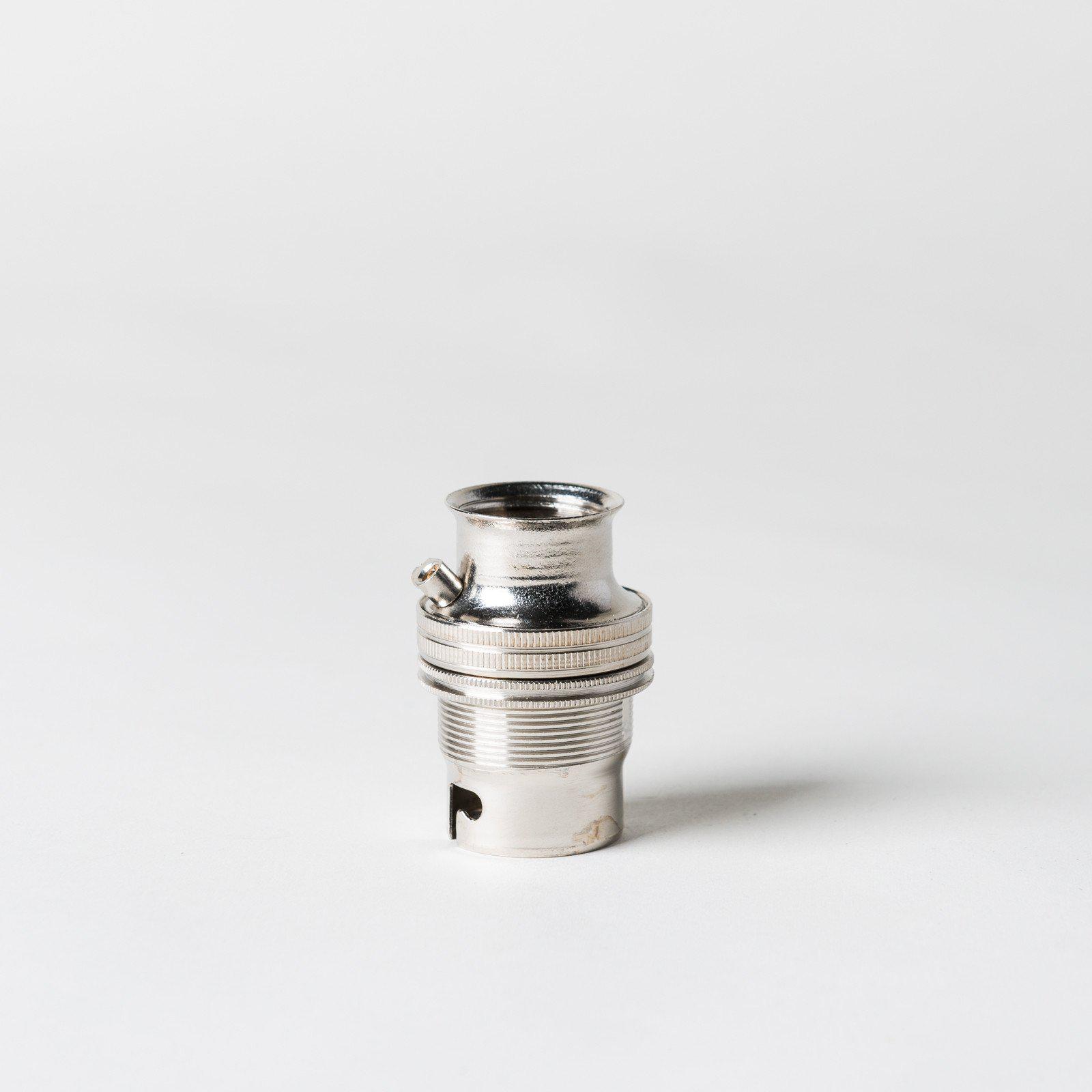 Bayonet Brass Period Lampholder for 20mm Conduit-Lampholders-Yester Home