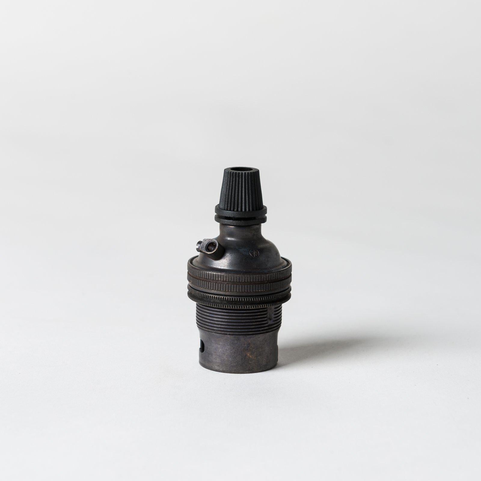 Bayonet Period Lampholder with grip - All Colours-Lampholders-Yester Home