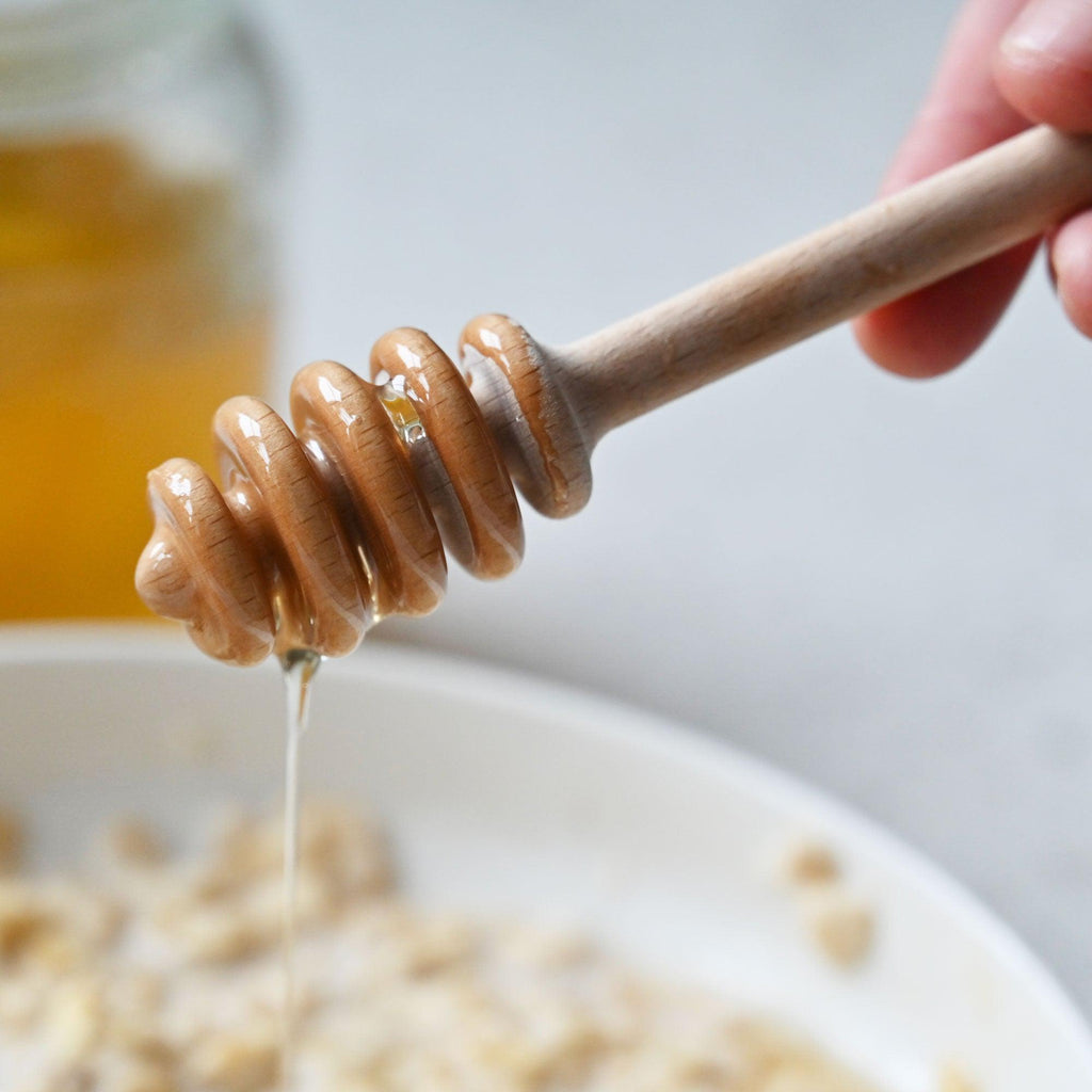 Beech Beehive Honey Dipper-Kitchen Tools & Utensils-Yester Home
