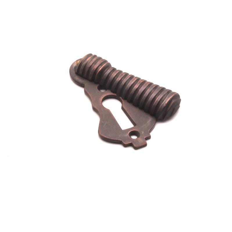 Beehive Escutcheon Aged Bronze-Escutcheons-Yester Home
