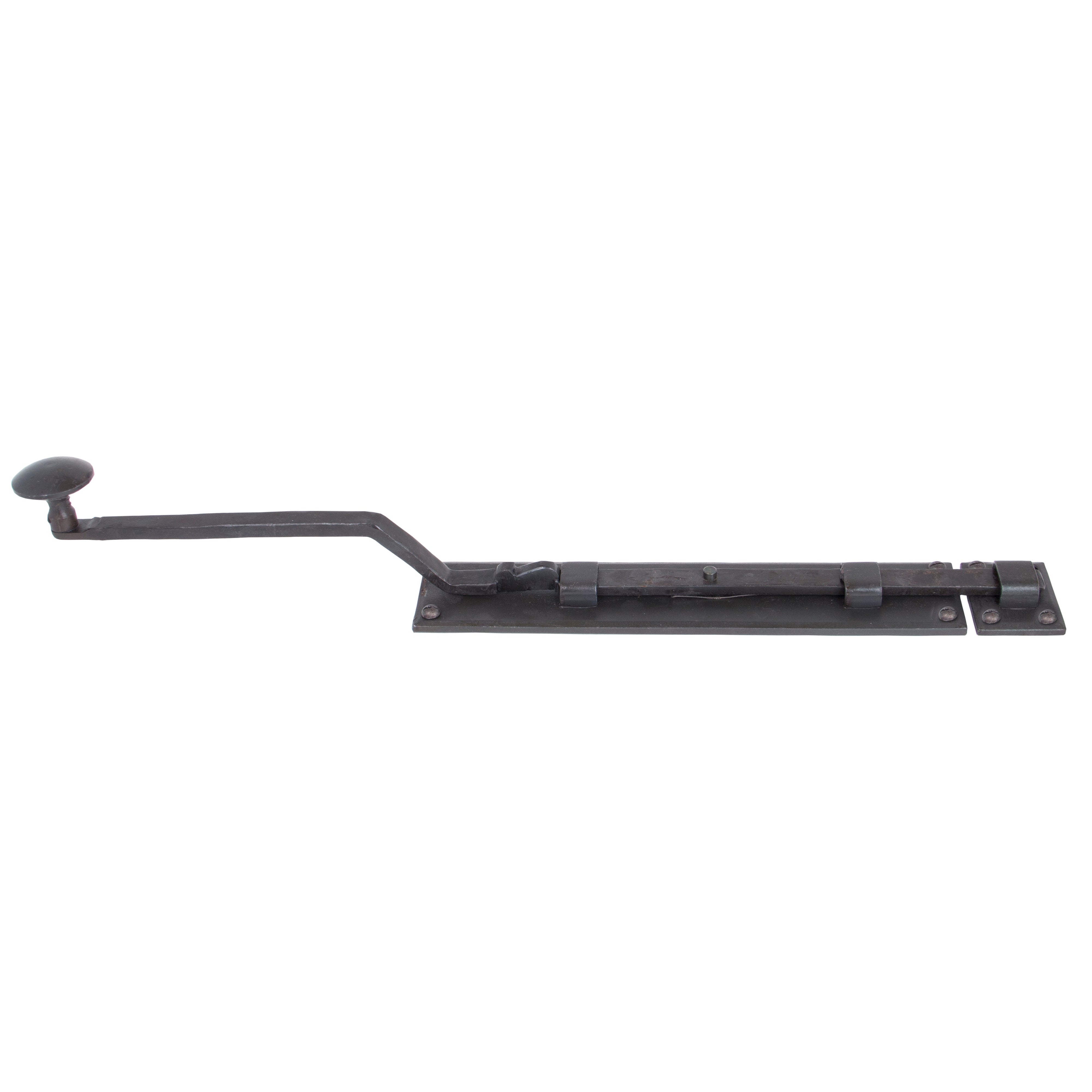 Beeswax 10" French Door Bolt | From The Anvil-Bolts-Yester Home