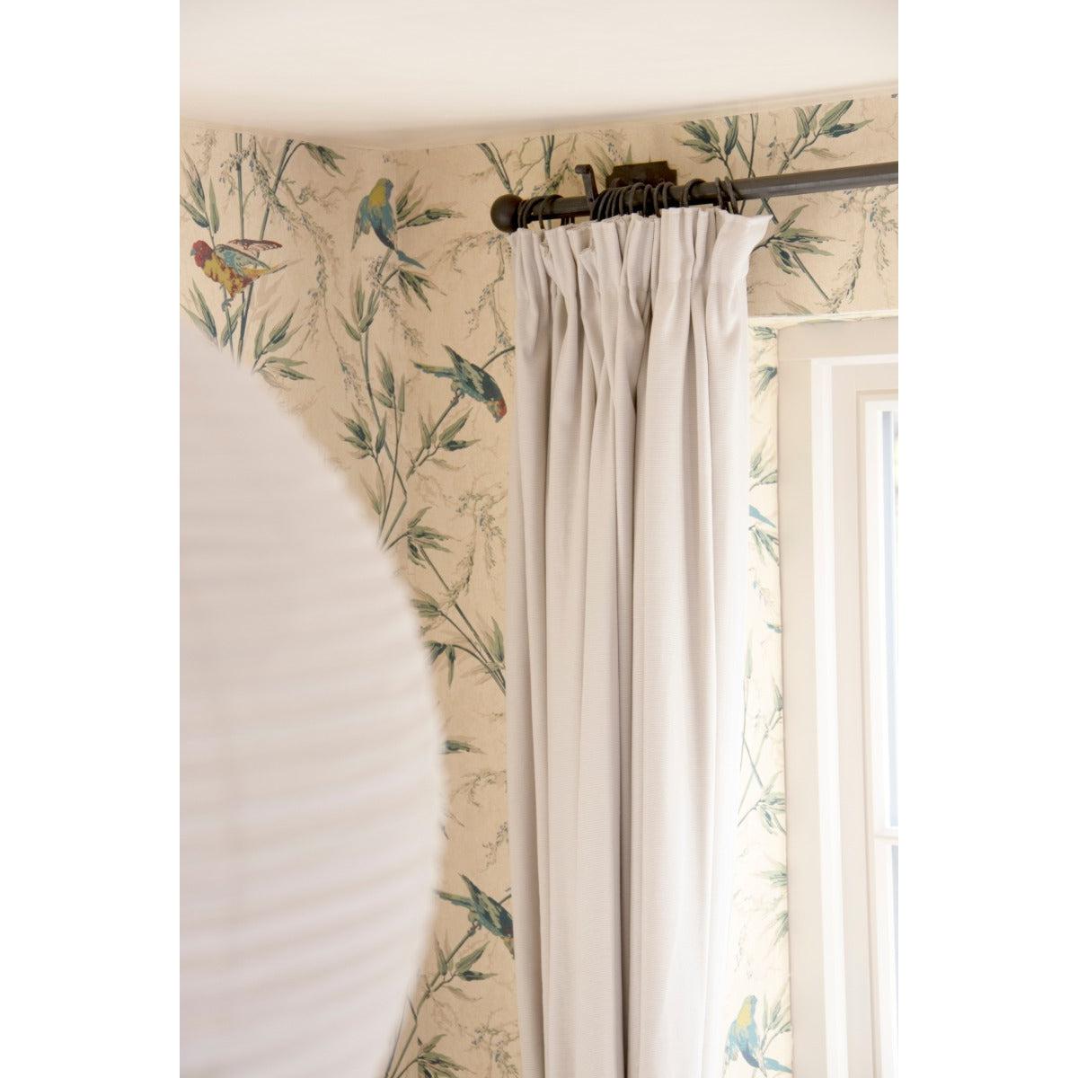 Beeswax 1.5m Curtain Pole | From The Anvil-Poles-Yester Home