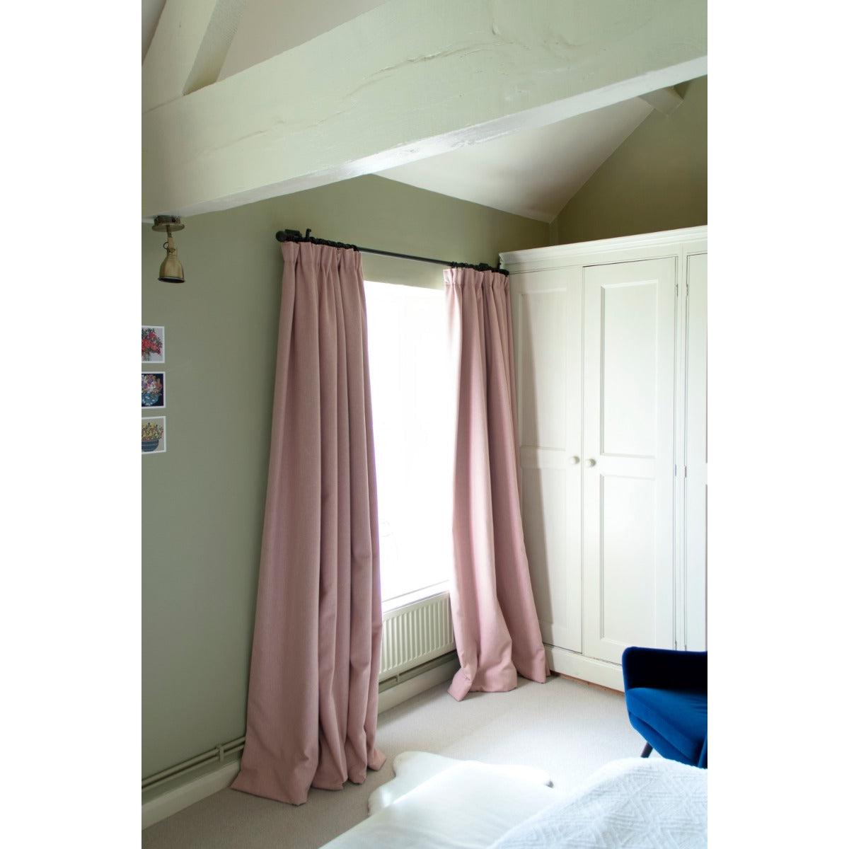 Beeswax 1.5m Curtain Pole | From The Anvil-Poles-Yester Home