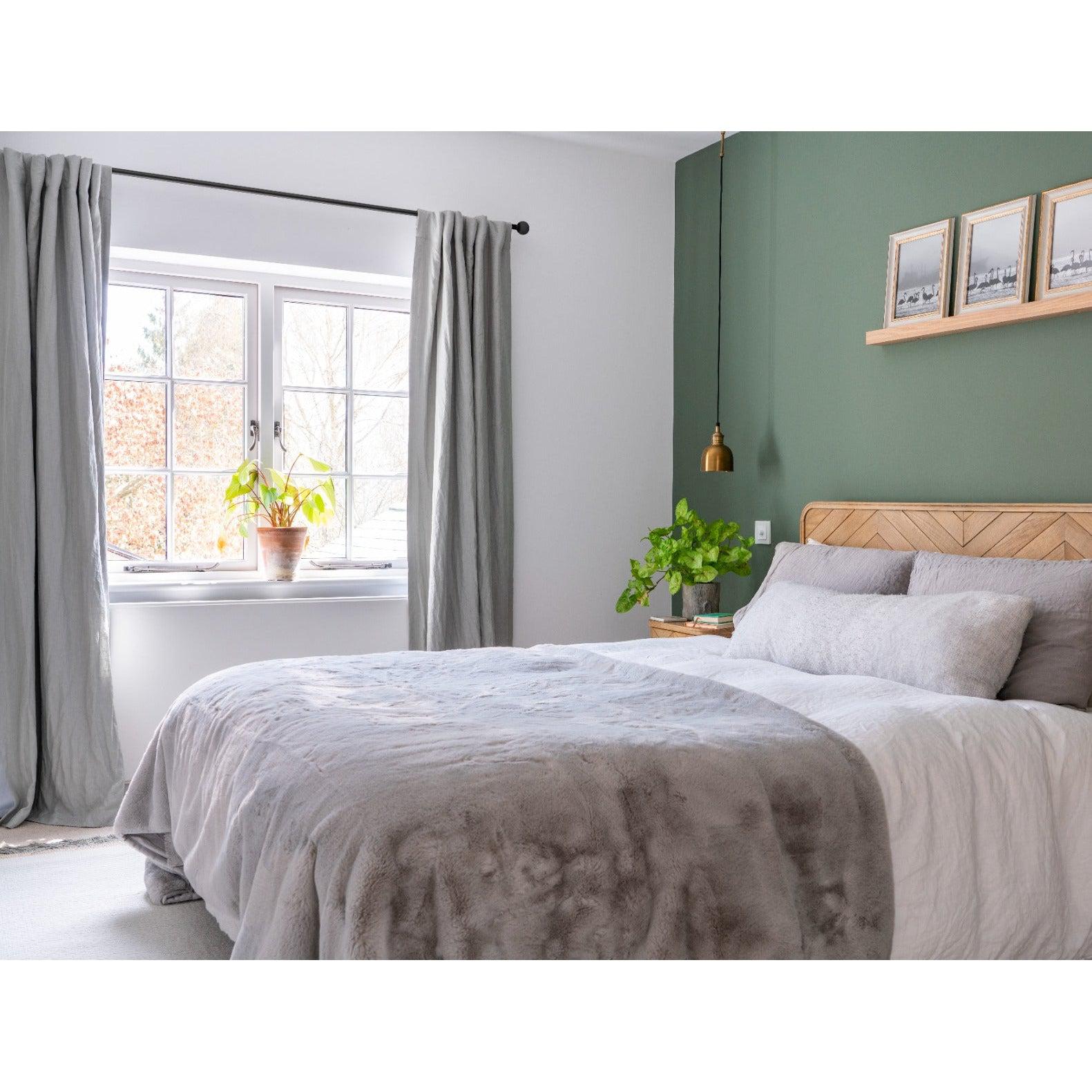 Beeswax 1m Curtain Pole | From The Anvil-Poles-Yester Home