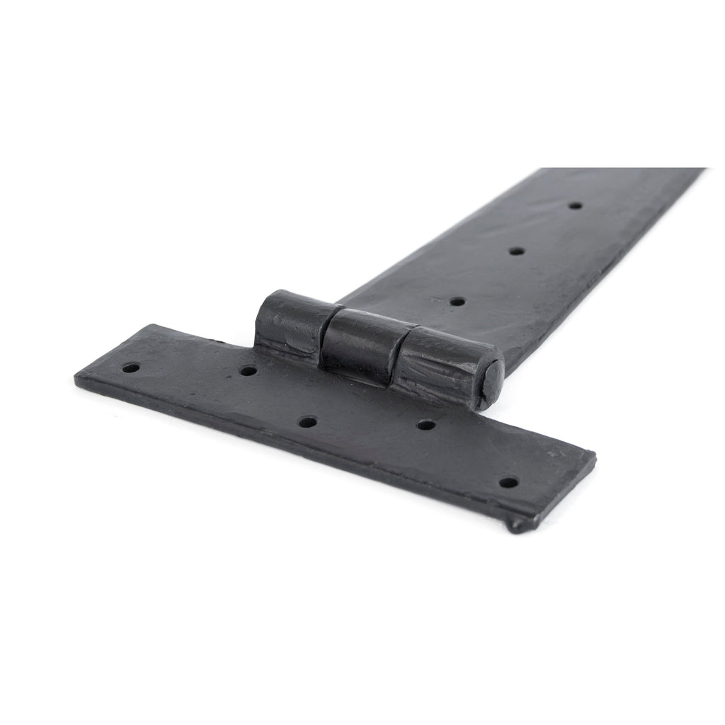 Beeswax 22" Penny End T Hinge (pair) | From The Anvil-T Hinges-Yester Home