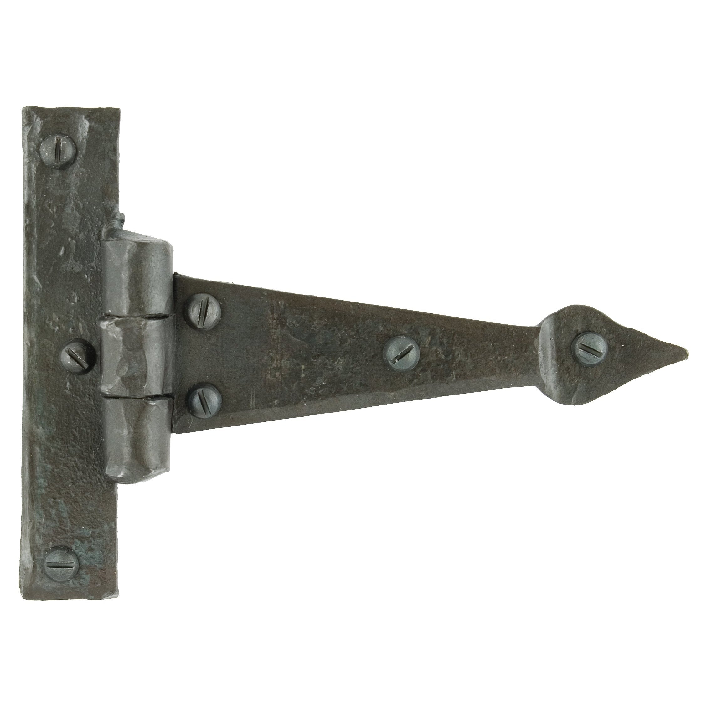 Beeswax 4" Arrow Head T Hinge (pair) | From The Anvil-T Hinges-Yester Home