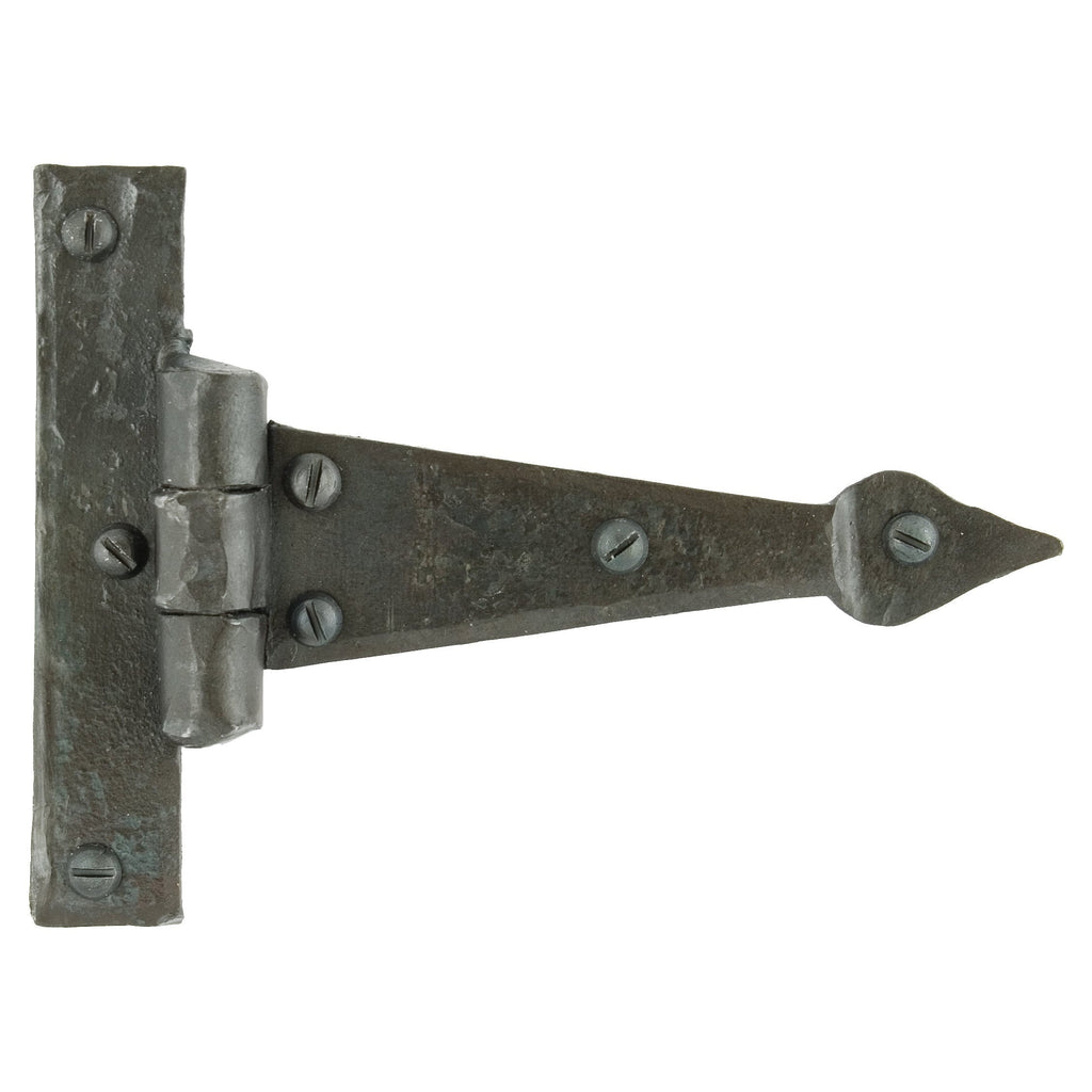 Beeswax 4" Arrow Head T Hinge (pair) | From The Anvil-T Hinges-Yester Home