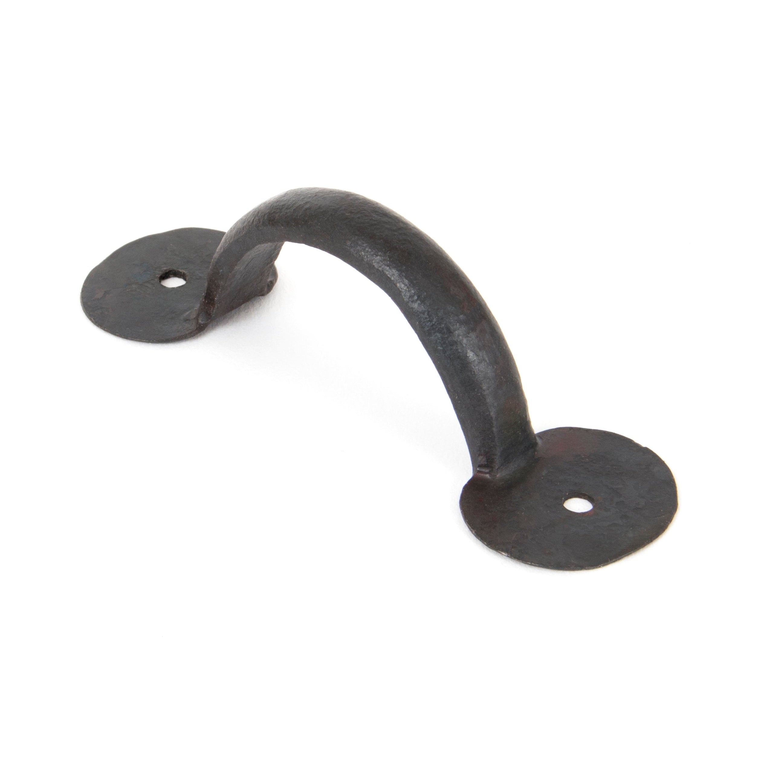 Beeswax 4" Bean D Handle | From The Anvil-D Handles-Yester Home