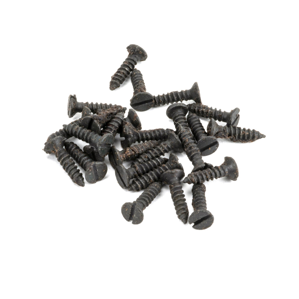 Beeswax 4 x 1/2" Countersunk Screws (25) | From The Anvil-Screws & Bolts-Yester Home