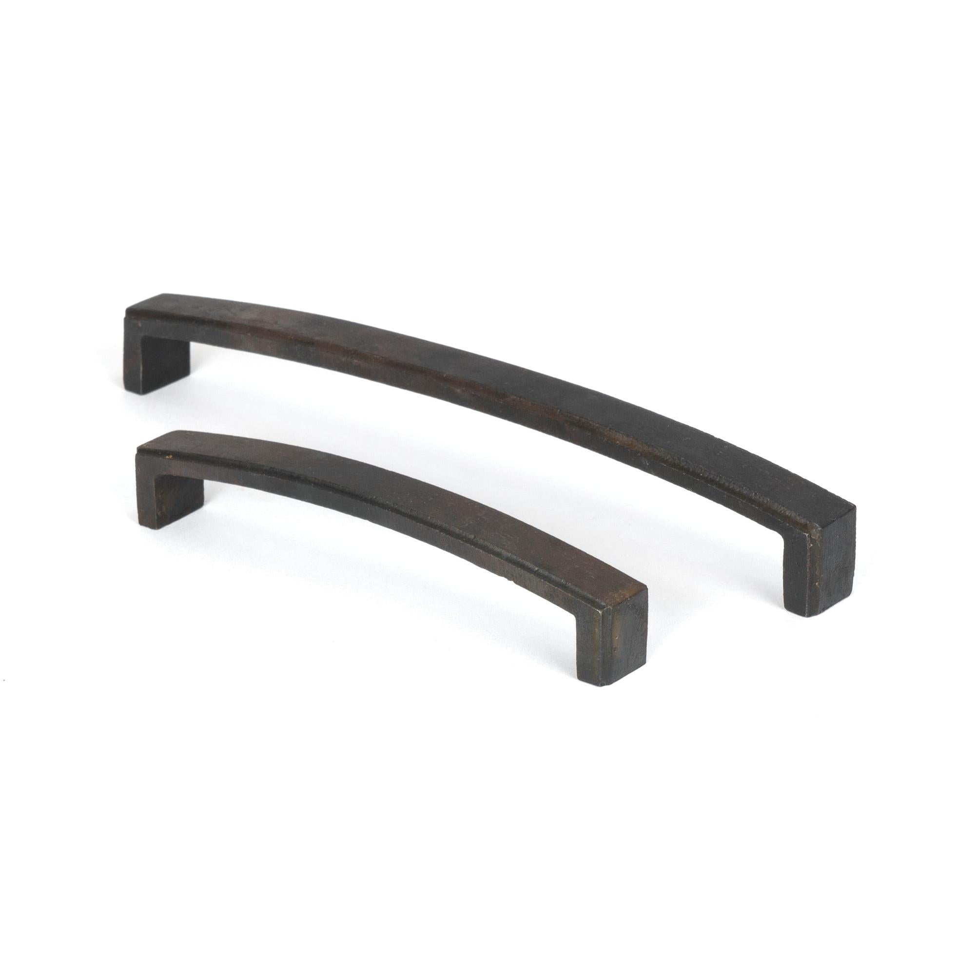 Beeswax 5 1/2" Ribbed Pull Handle | From The Anvil - Pull Handles - From The Anvil - Yester Home