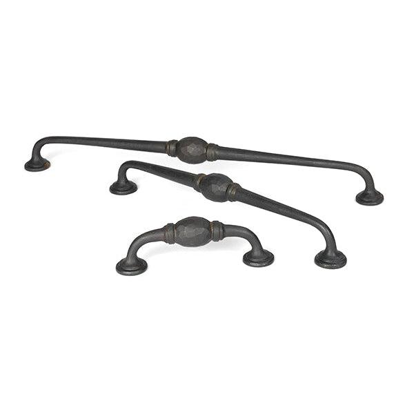 Beeswax 5" Hammered D Handle | From The Anvil-D Handles-Yester Home