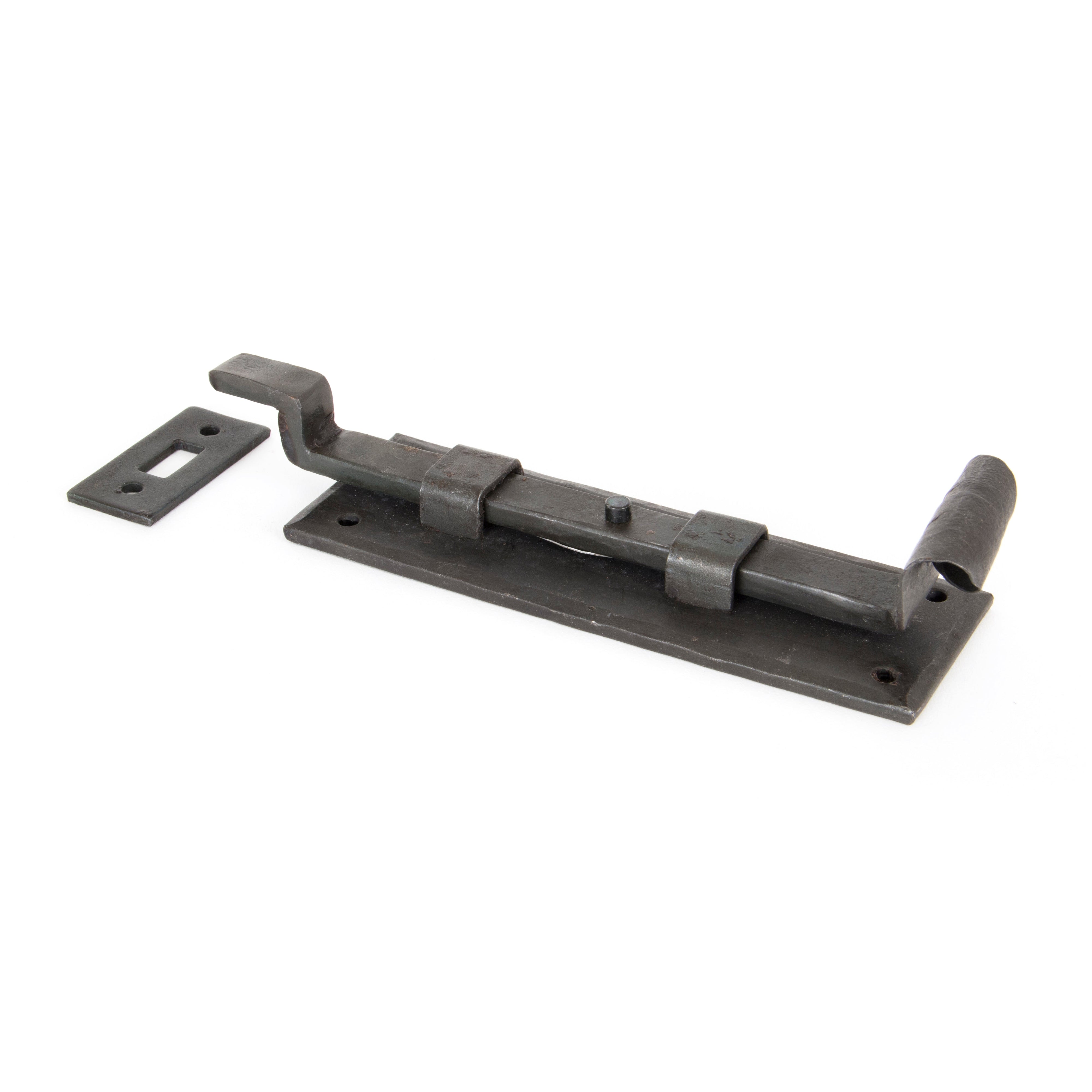 Beeswax 6" Cranked Door Bolt | From The Anvil-Bolts-Yester Home