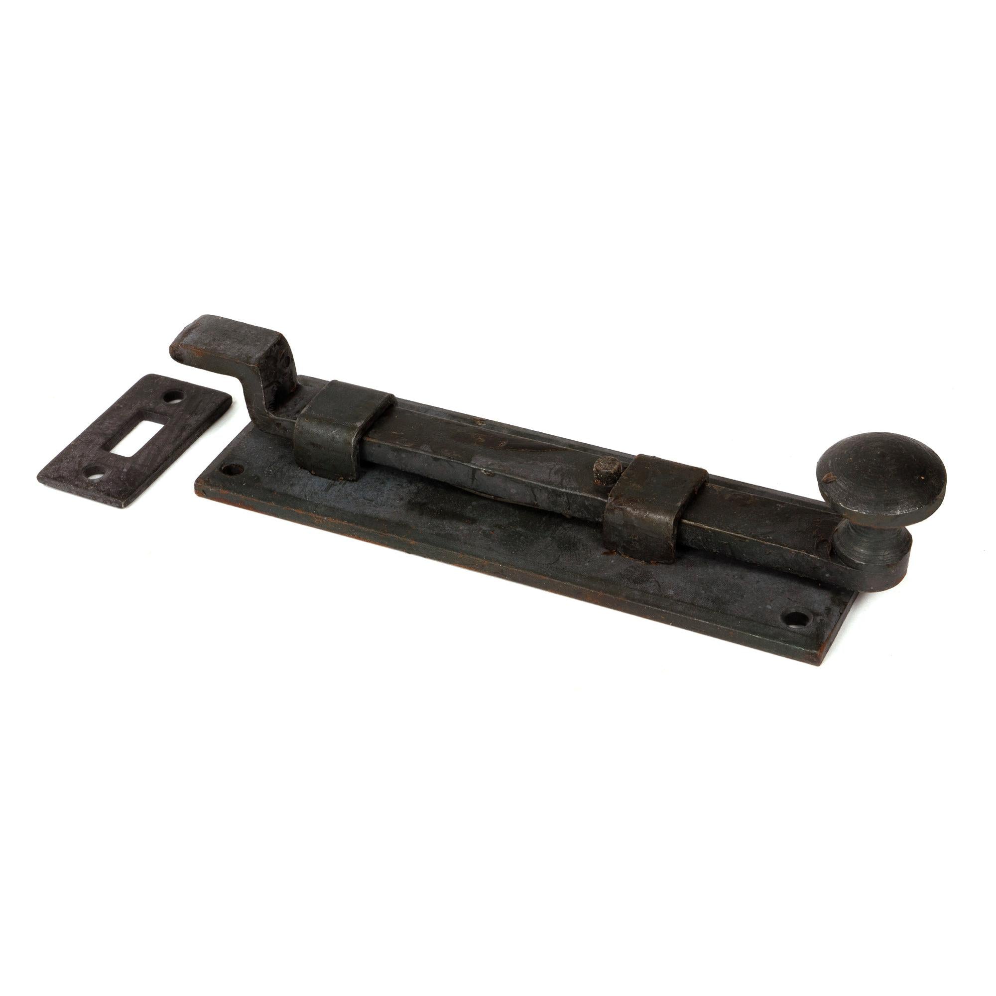 Beeswax 6" Cranked Knob Bolt | From The Anvil - Bolts - From The Anvil - Yester Home