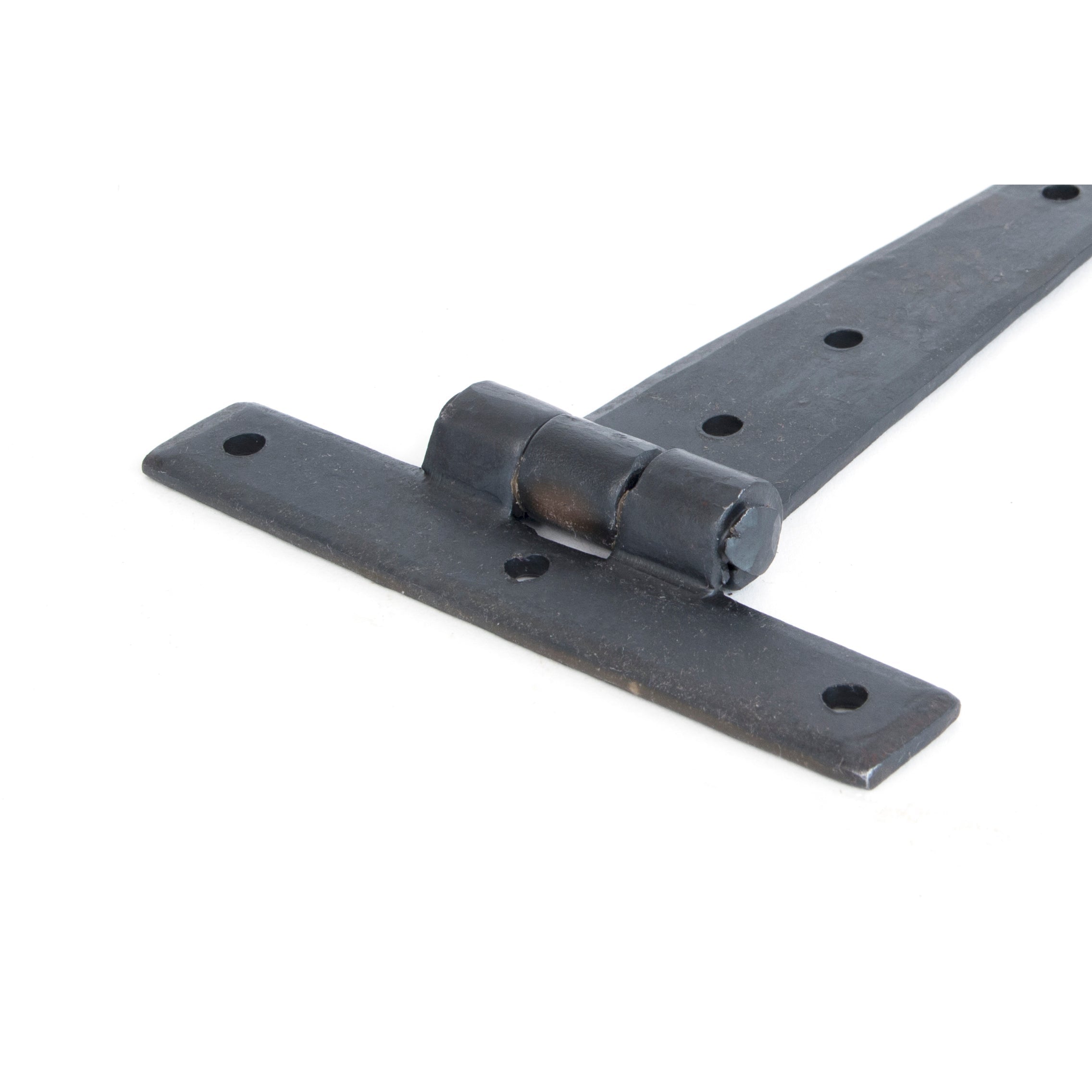 Beeswax 6" Penny End T Hinge (pair) | From The Anvil-T Hinges-Yester Home