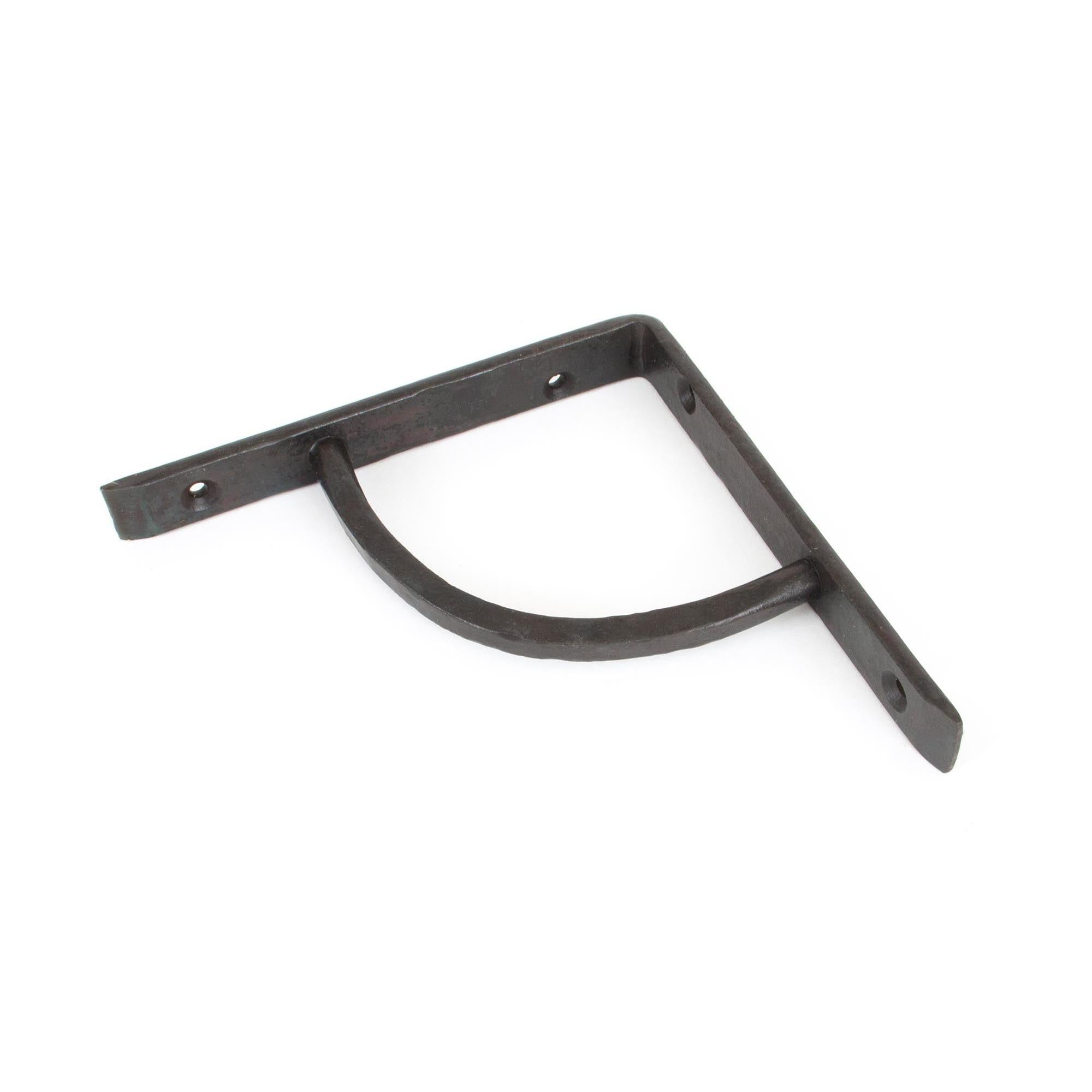 Beeswax 6'' x 6'' Plain Shelf Bracket | From The Anvil - 4 - 6" Shelf Brackets - From The Anvil - Yester Home