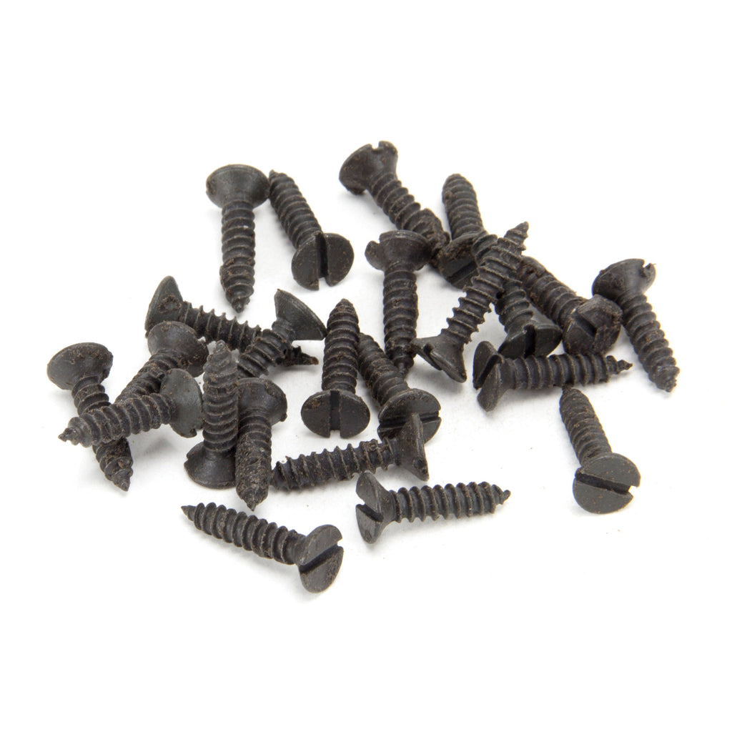 Beeswax 8 x 3/4" Countersunk Screws (25) | From The Anvil-Screws & Bolts-Yester Home