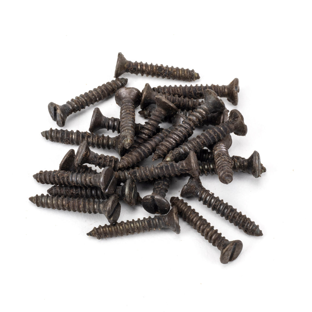 Beeswax 8x1" Countersunk Screws (25) | From The Anvil-Screws & Bolts-Yester Home