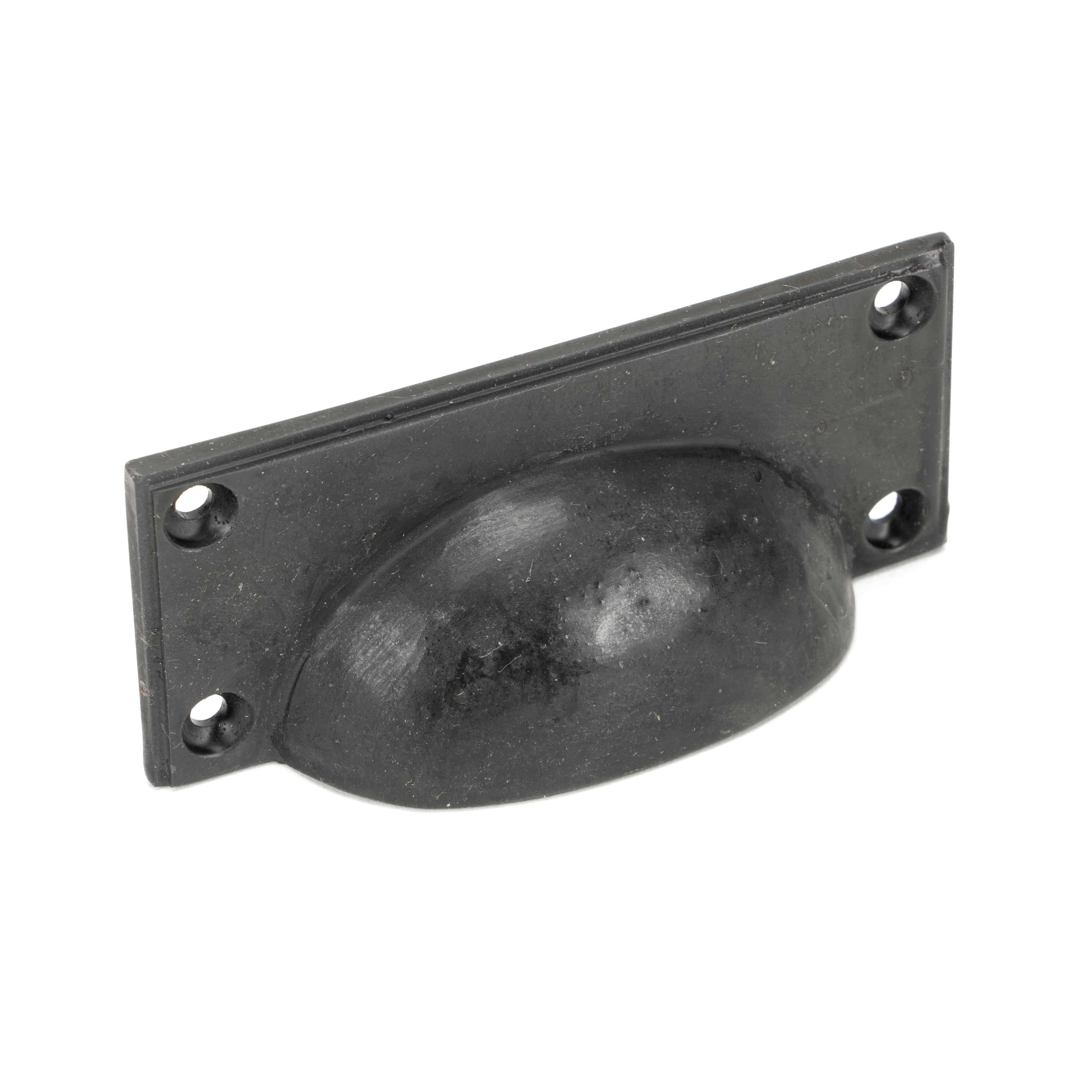 Beeswax Art Deco Drawer Pull | From The Anvil-Drawer Pulls-Yester Home