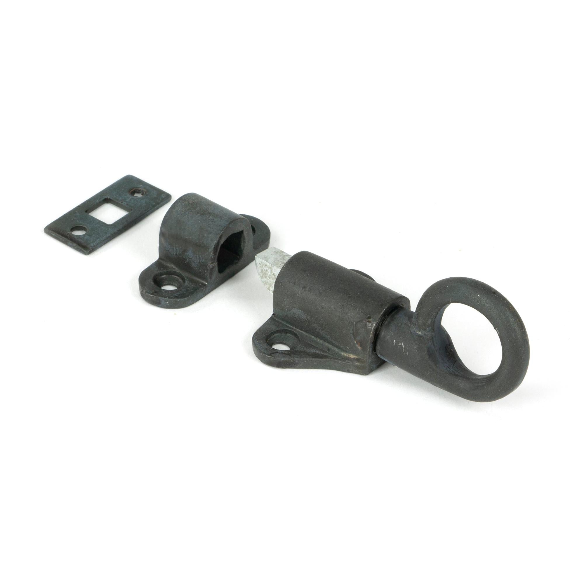 Beeswax Fanlight Catch with two Keeps | From The Anvil - Fanlight Catches - From The Anvil - Yester Home