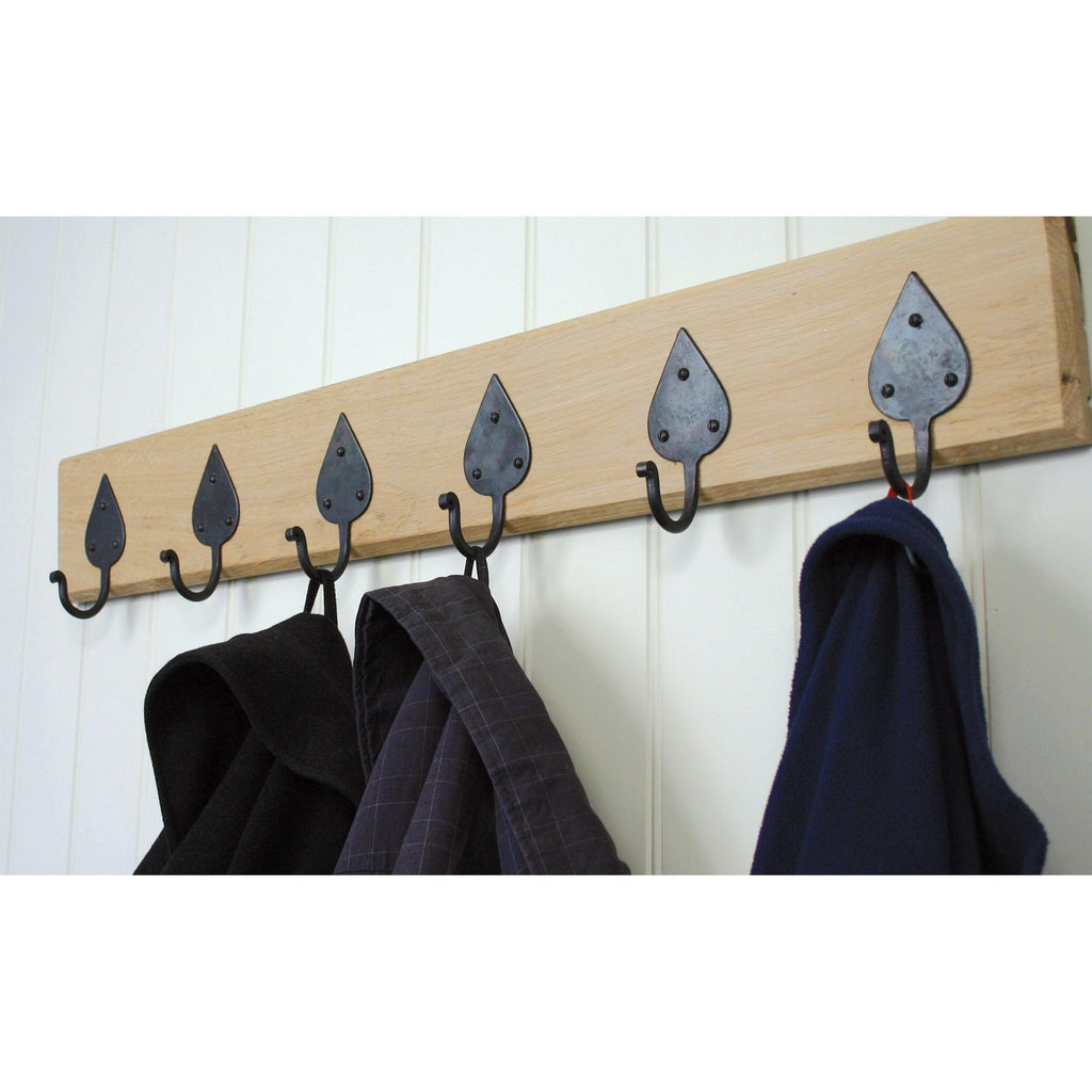 Beeswax Gothic Coat Hook | From The Anvil-Coat Hooks-Yester Home