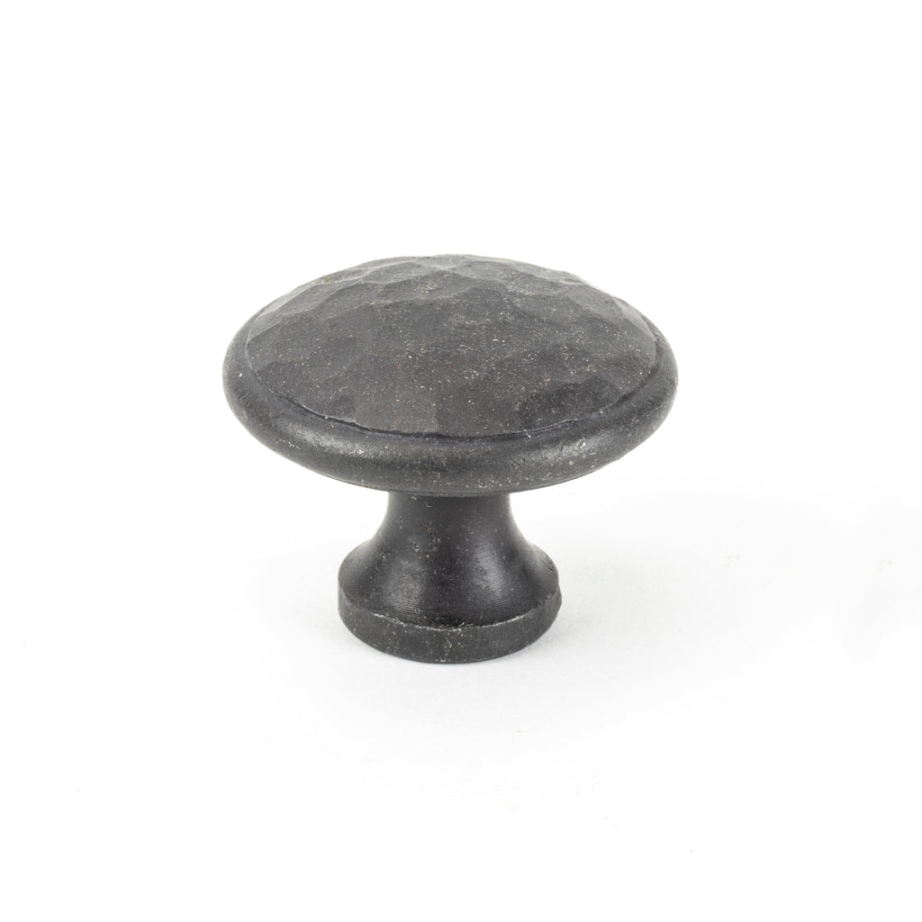 Beeswax Hammered Cabinet Knob - Large | From The Anvil-Cabinet Knobs-Yester Home