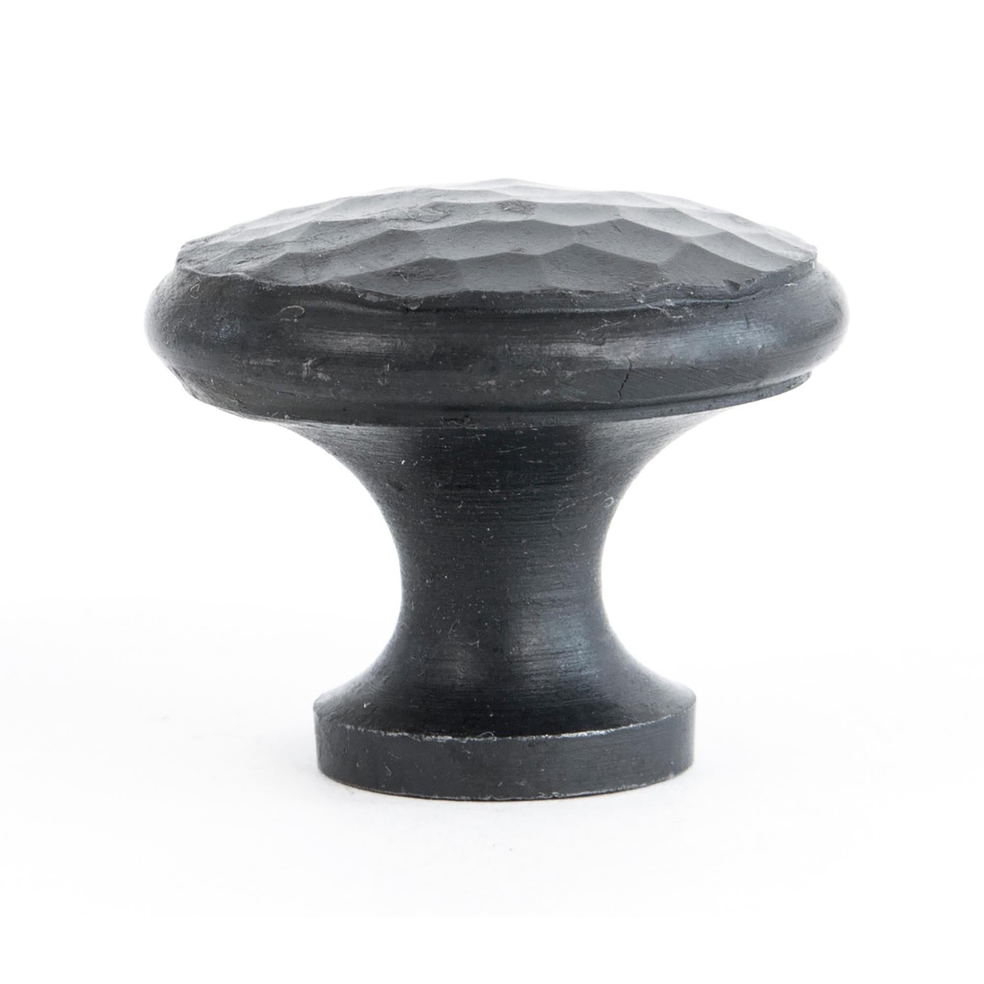 Beeswax Hammered Cabinet Knob - Medium | From The Anvil - Cabinet Knobs - From The Anvil - Yester Home