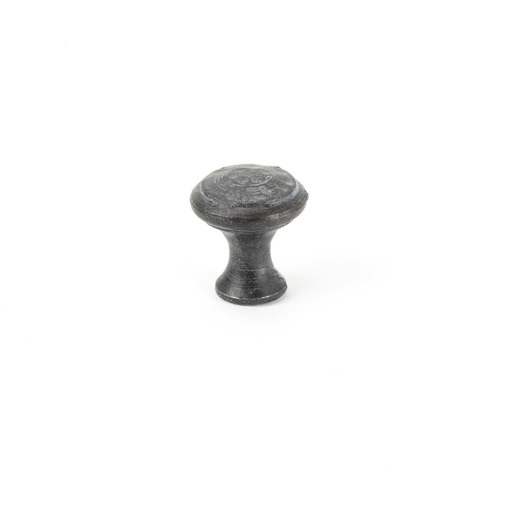 Beeswax Hammered Cabinet Knob - Small | From The Anvil-Cabinet Knobs-Yester Home