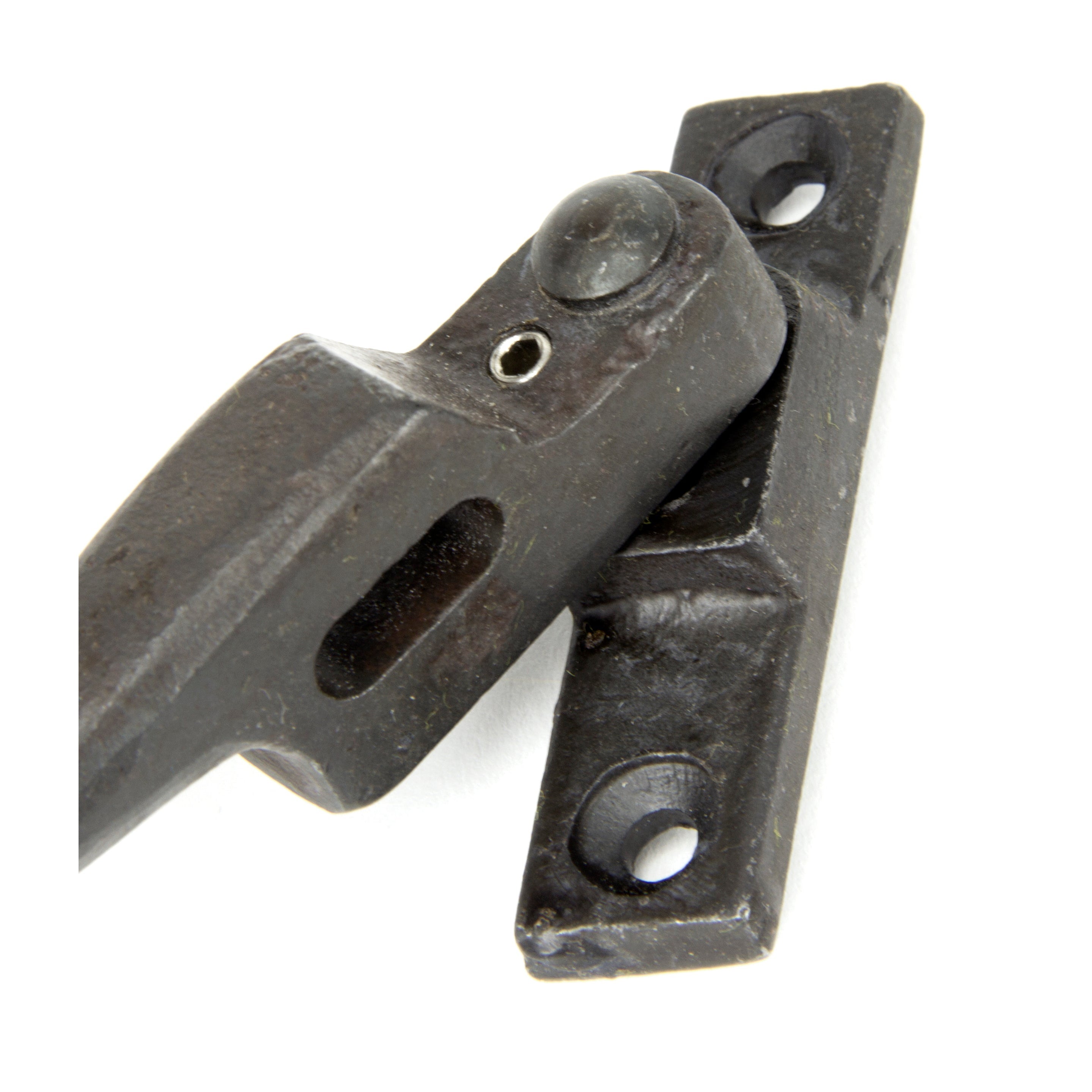 Beeswax LH Locking Night-vent Monkeytail Fastener | From The Anvil-Night-Vent Fasteners-Yester Home