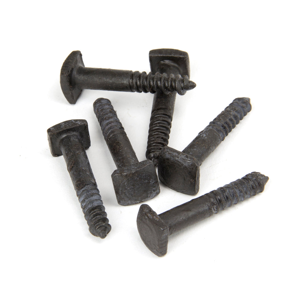 Beeswax Lagg Bolt for Cottage Latch (6) | From The Anvil-Screws & Bolts-Yester Home