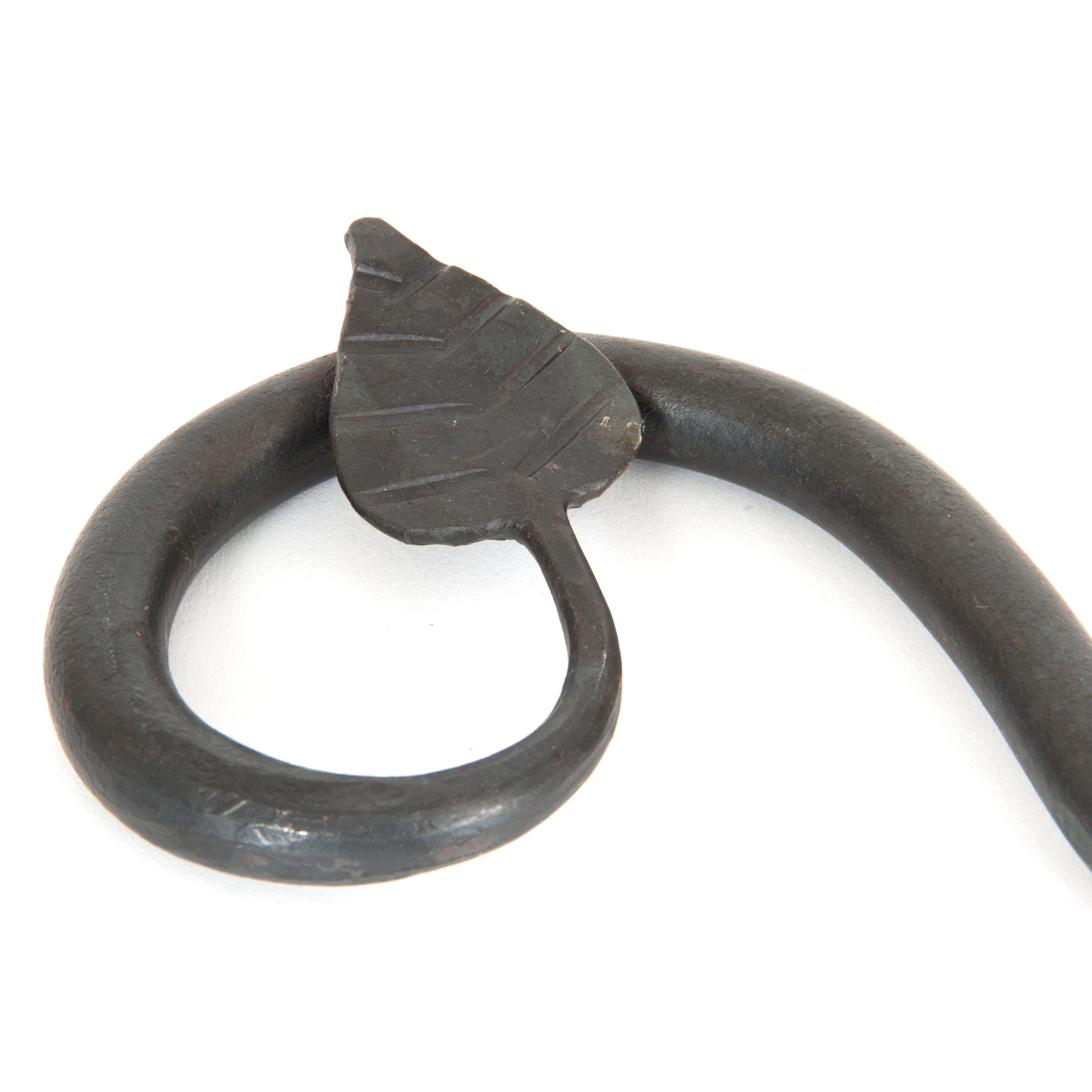 Beeswax Leaf Curtain Finial (pair) | From The Anvil-Finials-Yester Home