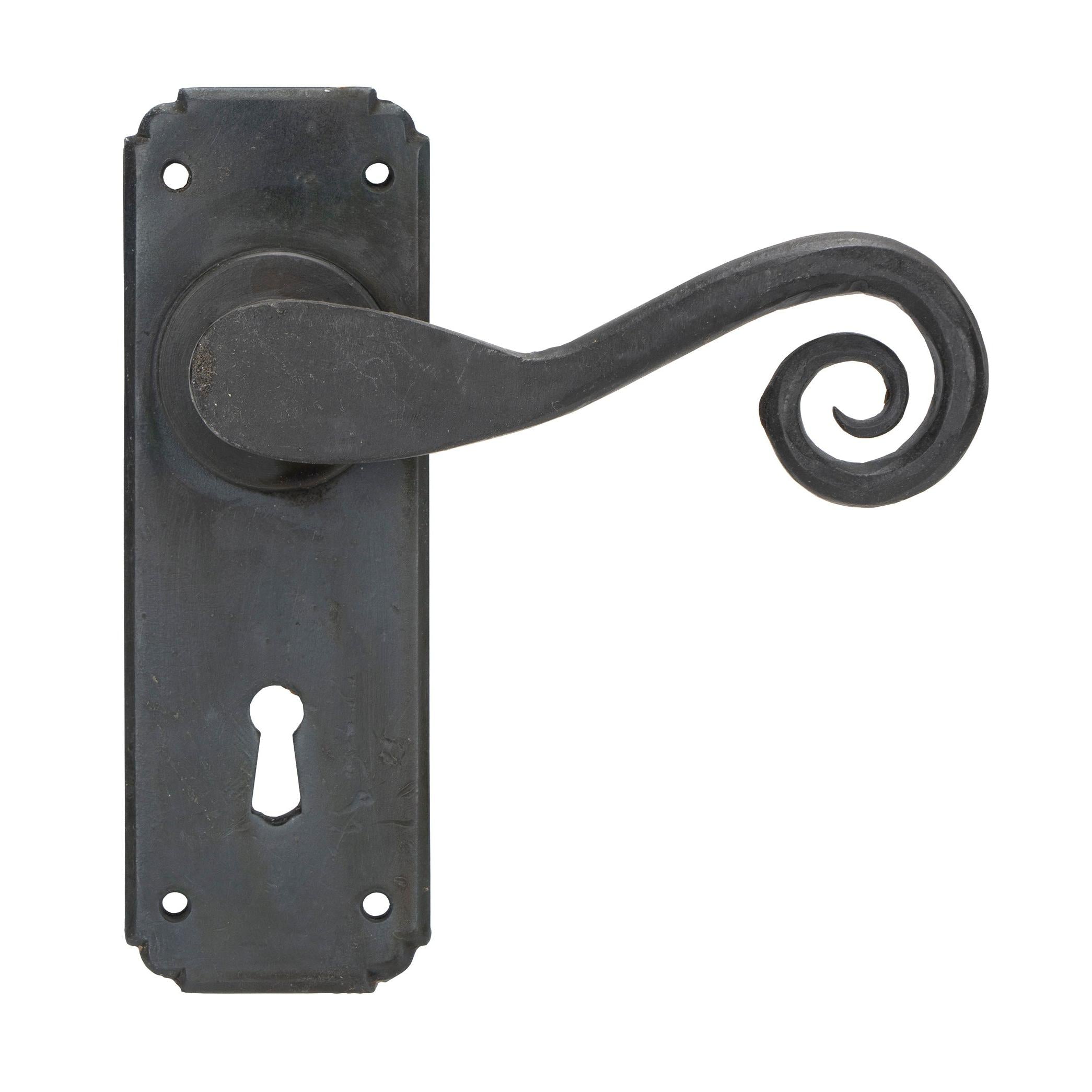 Beeswax Monkeytail Lever Lock Set | From The Anvil - Lever Lock - From The Anvil - Yester Home