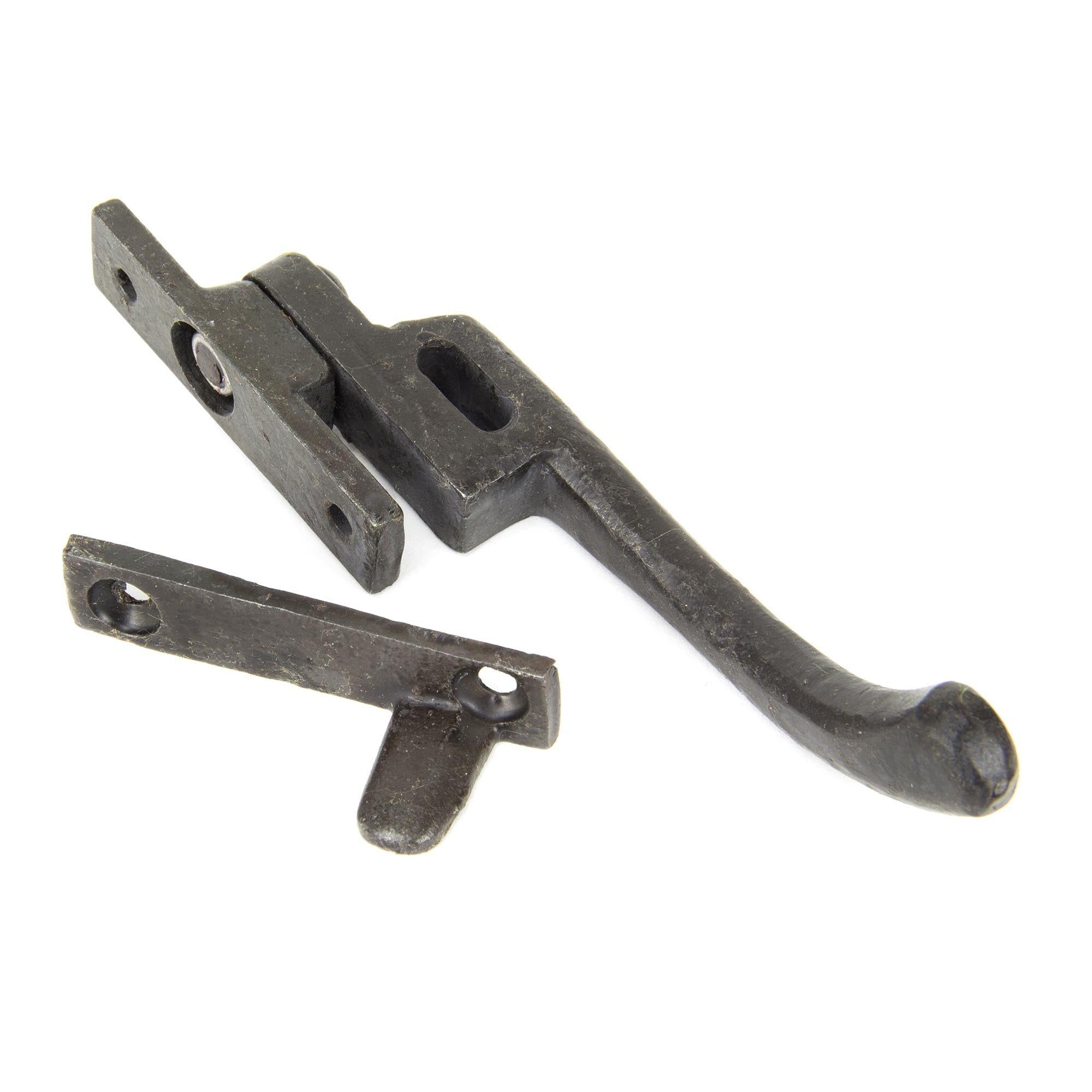 Beeswax Night-Vent Locking Peardrop Fastener - LH | From The Anvil - Night-Vent Fasteners - From The Anvil - Yester Home