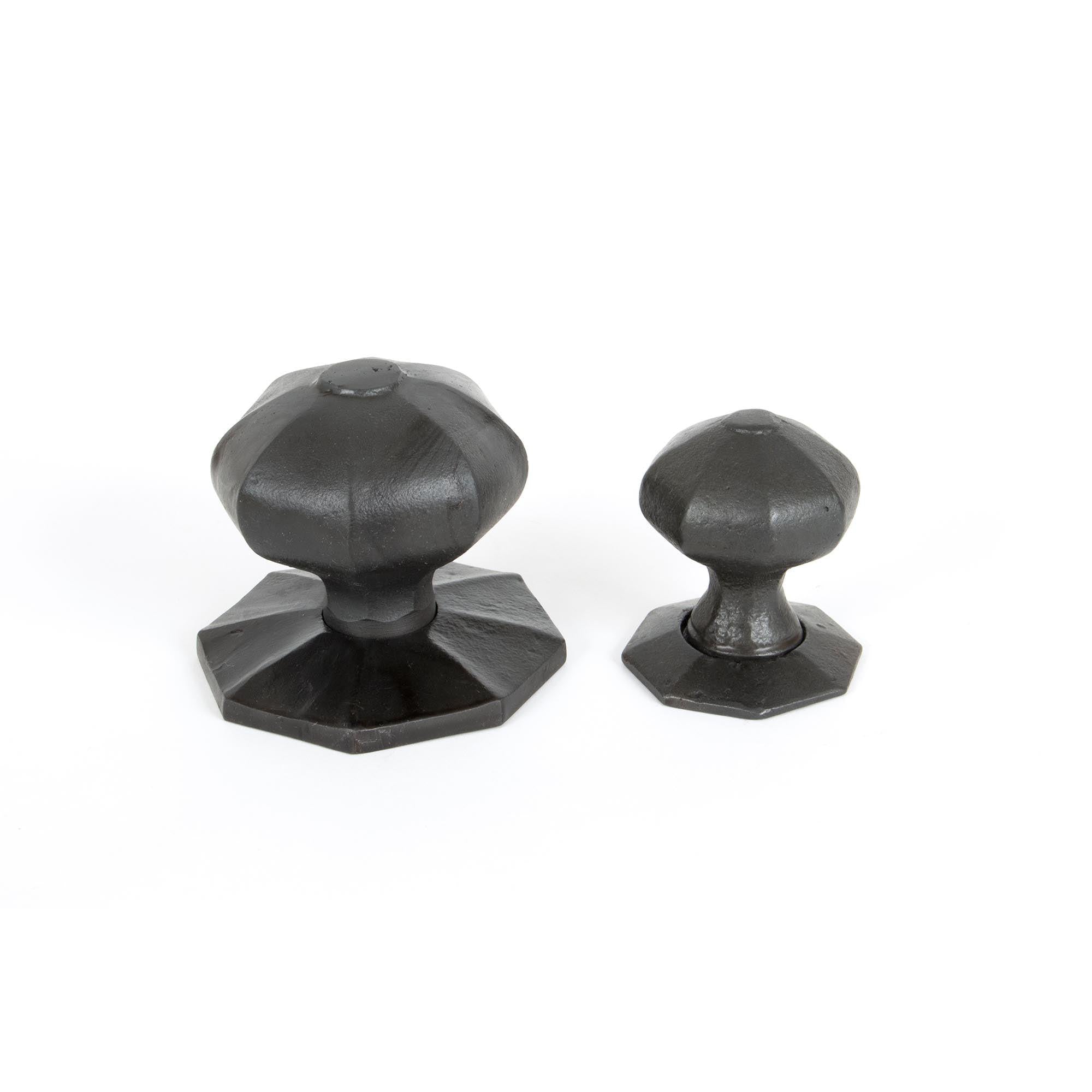 Beeswax Octagonal Mortice/Rim Knob Set | From The Anvil - Mortice Knobs - From The Anvil - Yester Home