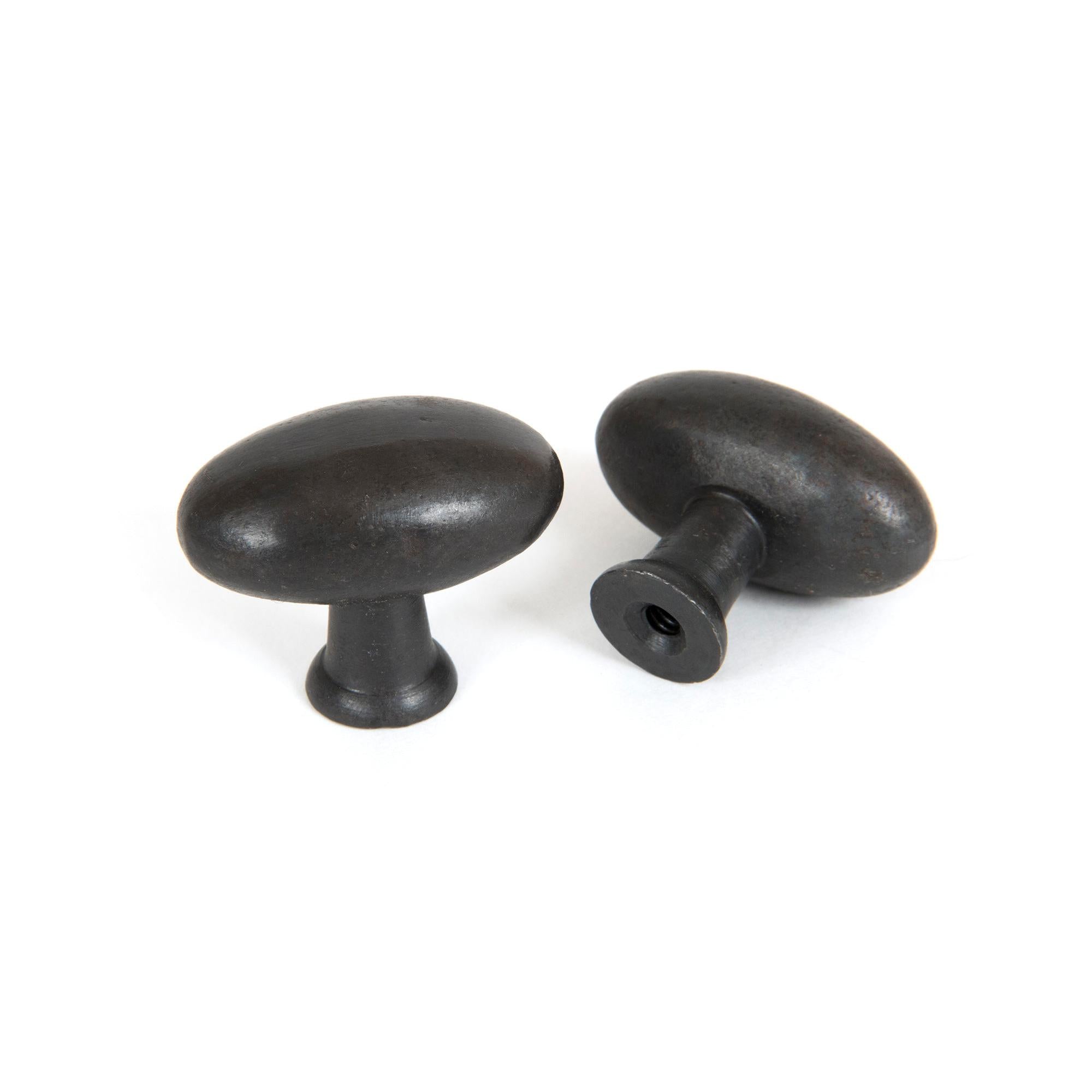 Beeswax Oval Cabinet Knob | From The Anvil - Cabinet Knobs - From The Anvil - Yester Home