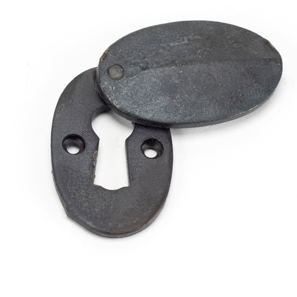 Beeswax Oval Escutcheon & Cover | From The Anvil-Escutcheons-Yester Home